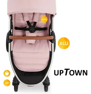 Коляска прогулянкова Hauck Uptown Melange Rose