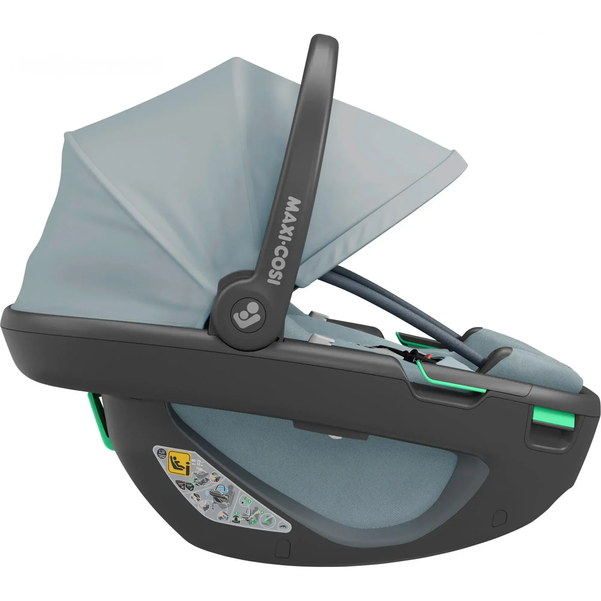 Автокрісло Maxi-Cosi Coral 360 Essential Grey (Black Shell)