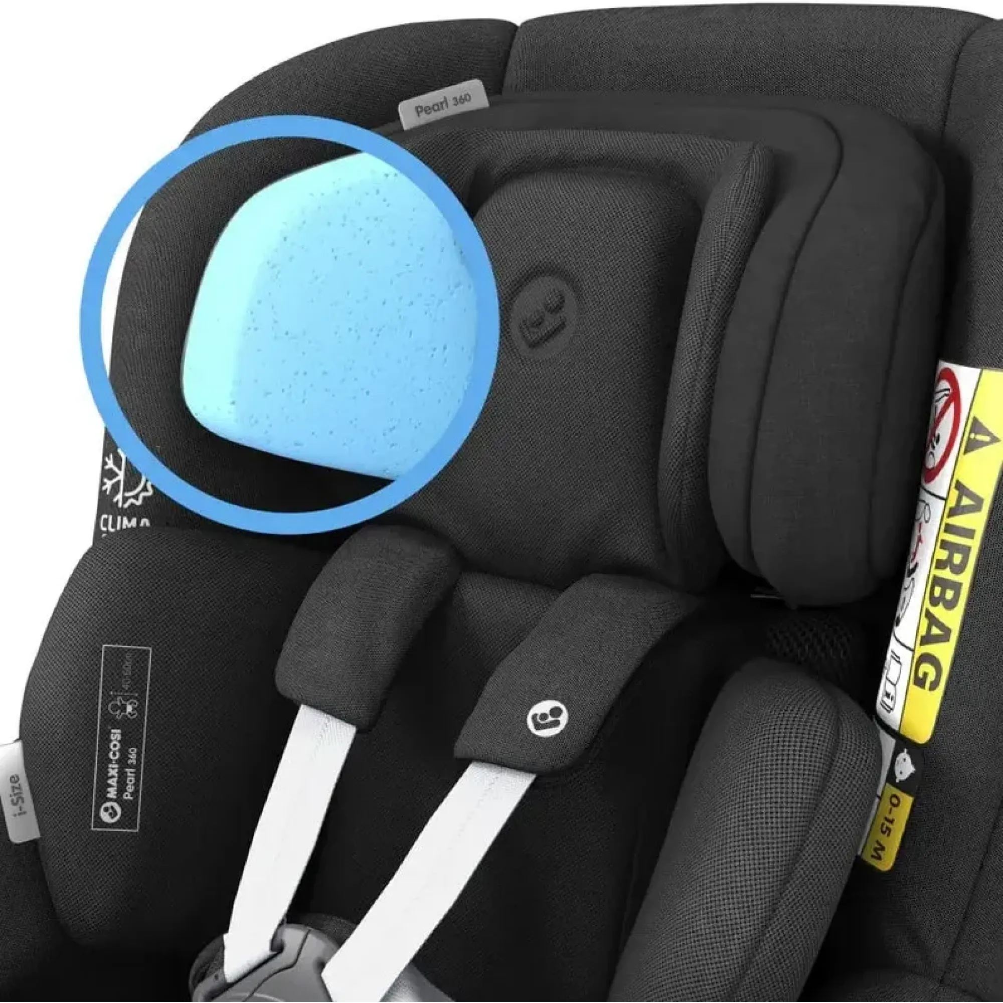 Автокрісло Maxi-Cosi Pearl 360 Authentic Black