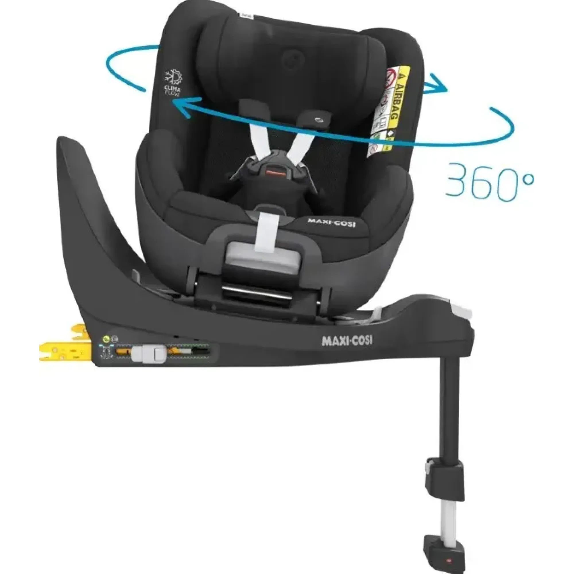 Автокрісло Maxi-Cosi Pearl 360 Authentic Black