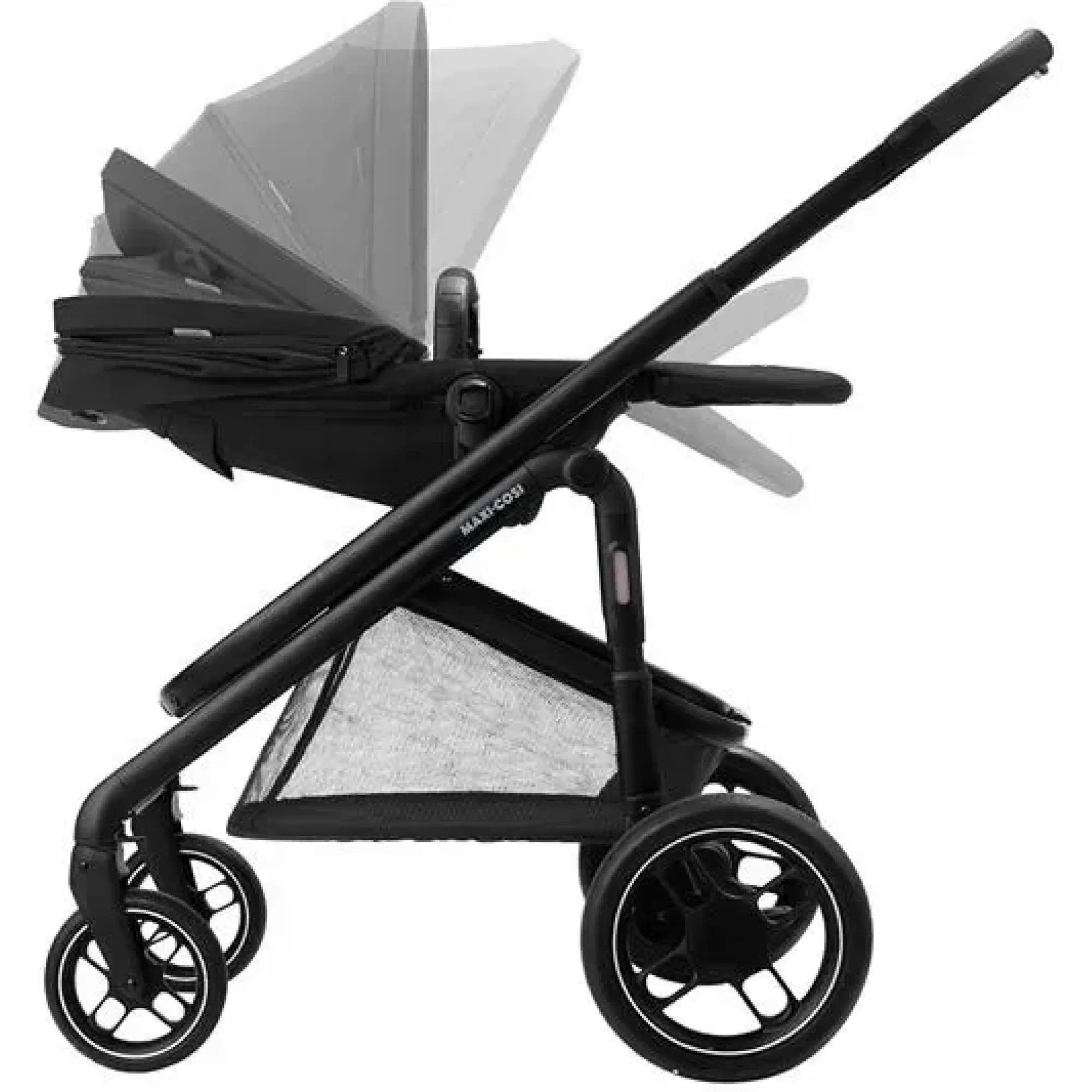 Коляска 2в1 Maxi-Cosi Plaza Plus Essential Black