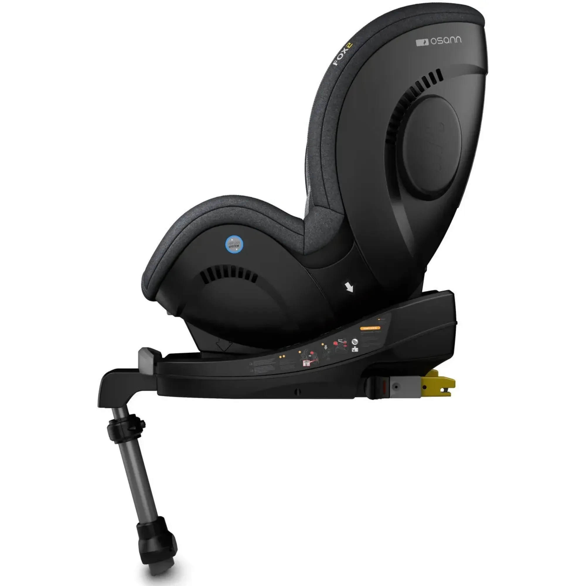 Автокресло Osann Fox2 Universe Grey с системой Isofix