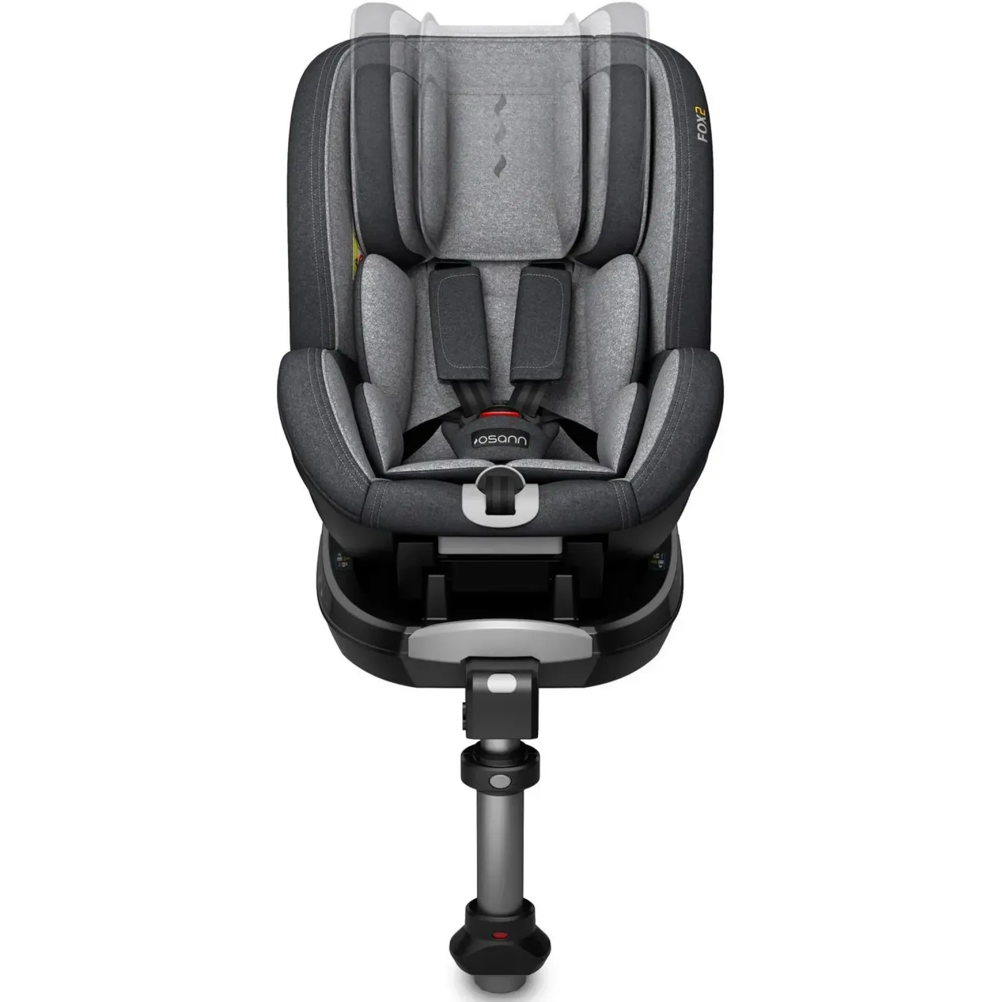 Автокресло Osann Fox2 Universe Grey с системой Isofix