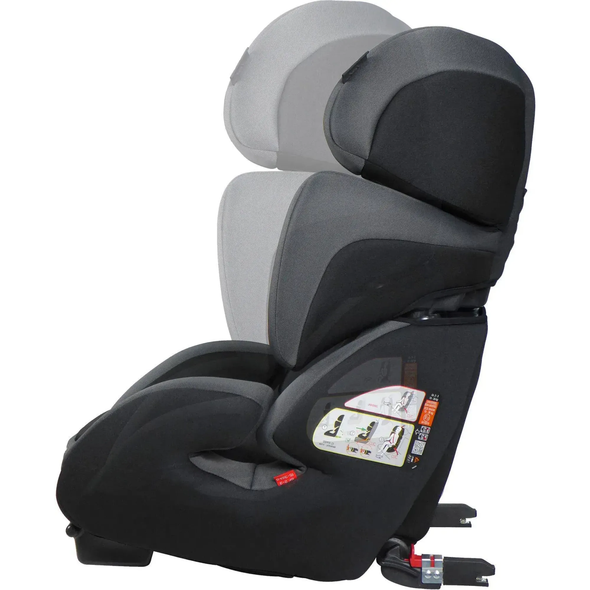 Автокресло Renolux StepFix 2/3 Smart Black