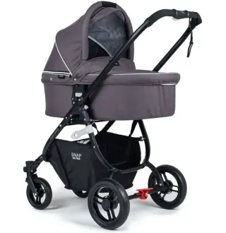 Колиска Valco Baby Q Bassinet для Trimod X, Snap 4 Ultra, Quad X / Dove Grey