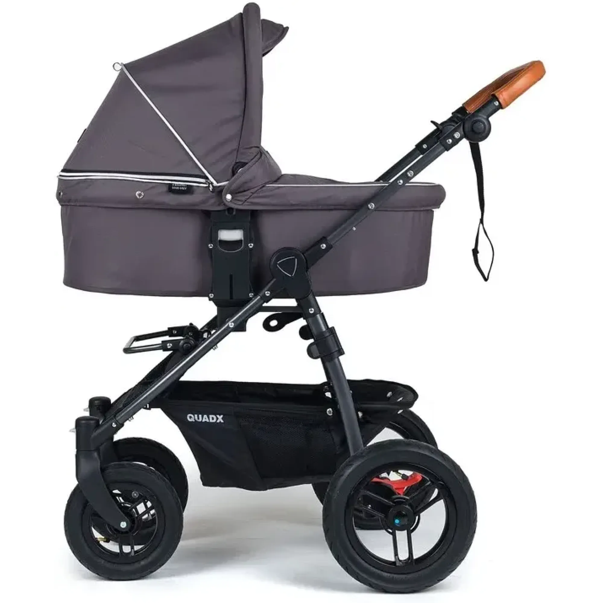 Колиска Valco Baby Q Bassinet для Trimod X, Snap 4 Ultra, Quad X / Dove Grey