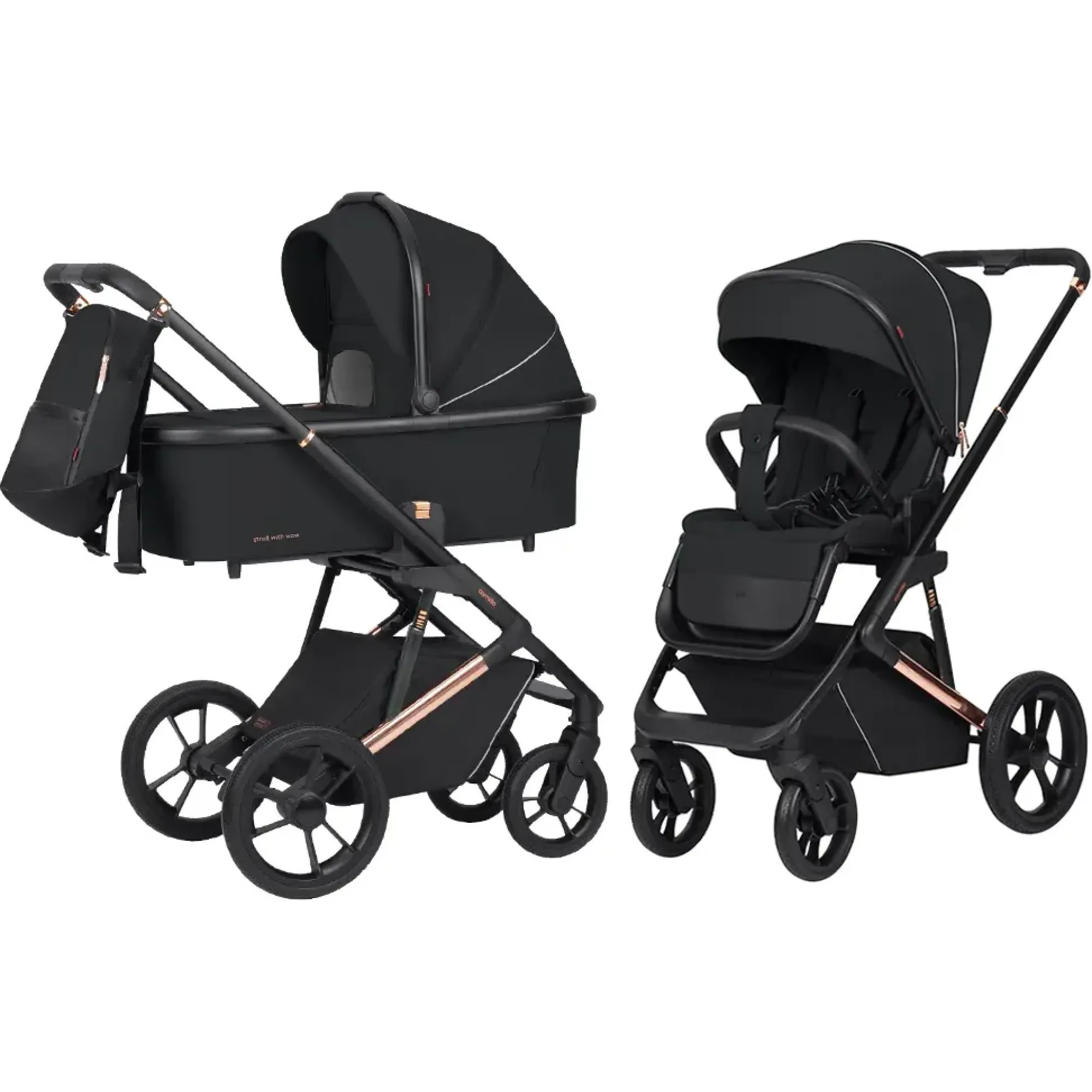 Коляска 2в1 Carrello Sigma CRL-6509 Obsidian Black