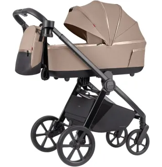 Коляска 2в1 Carrello Omega+ CRL-6540/1 Asteroid Beige+Адаптери для автокрісла