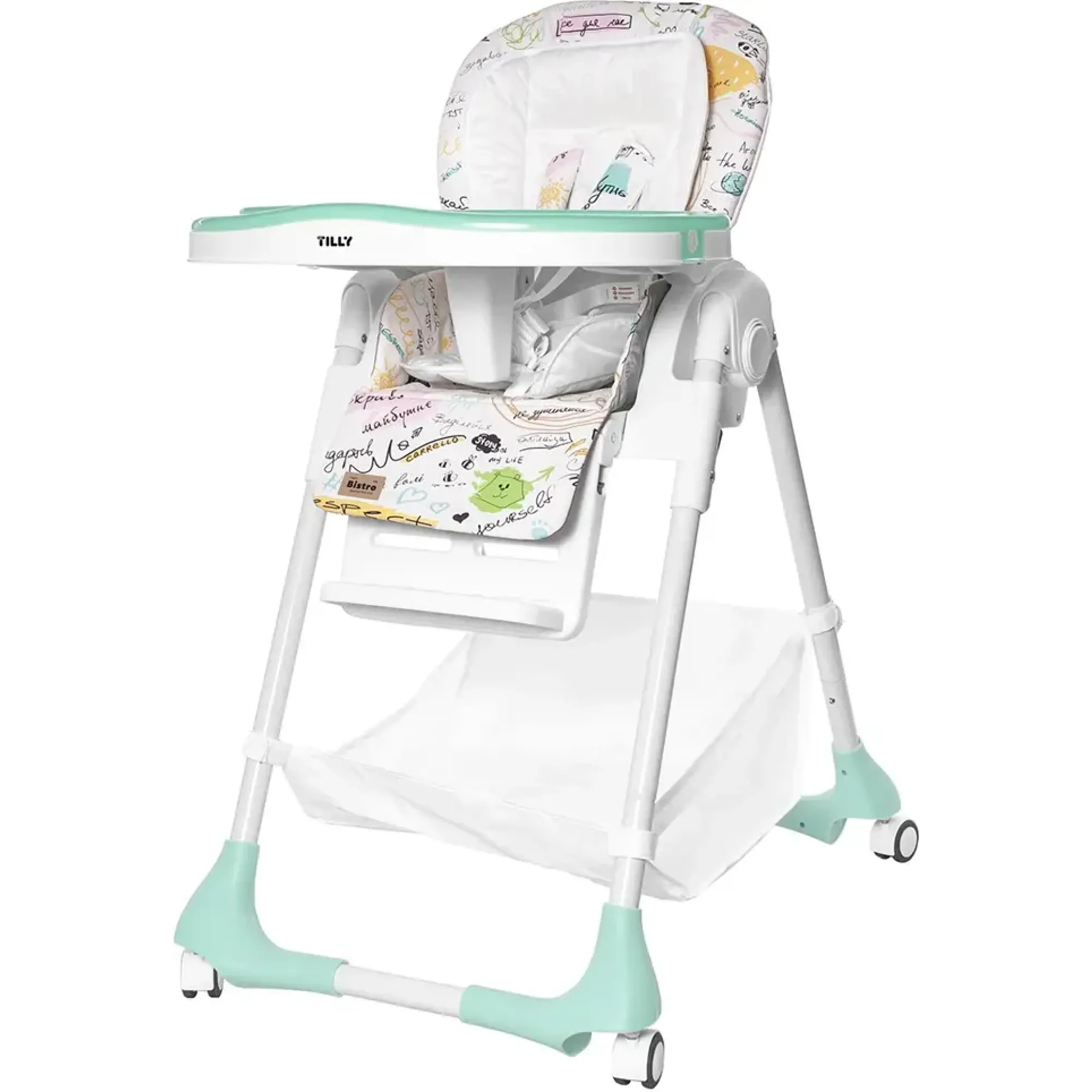 Стілець для годування BABY TILLY Bistro T-641/2 Menthol /1/