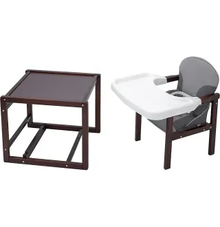 Стільчик-трансформер Babyroom Поні-220 тонований сірий / графіт