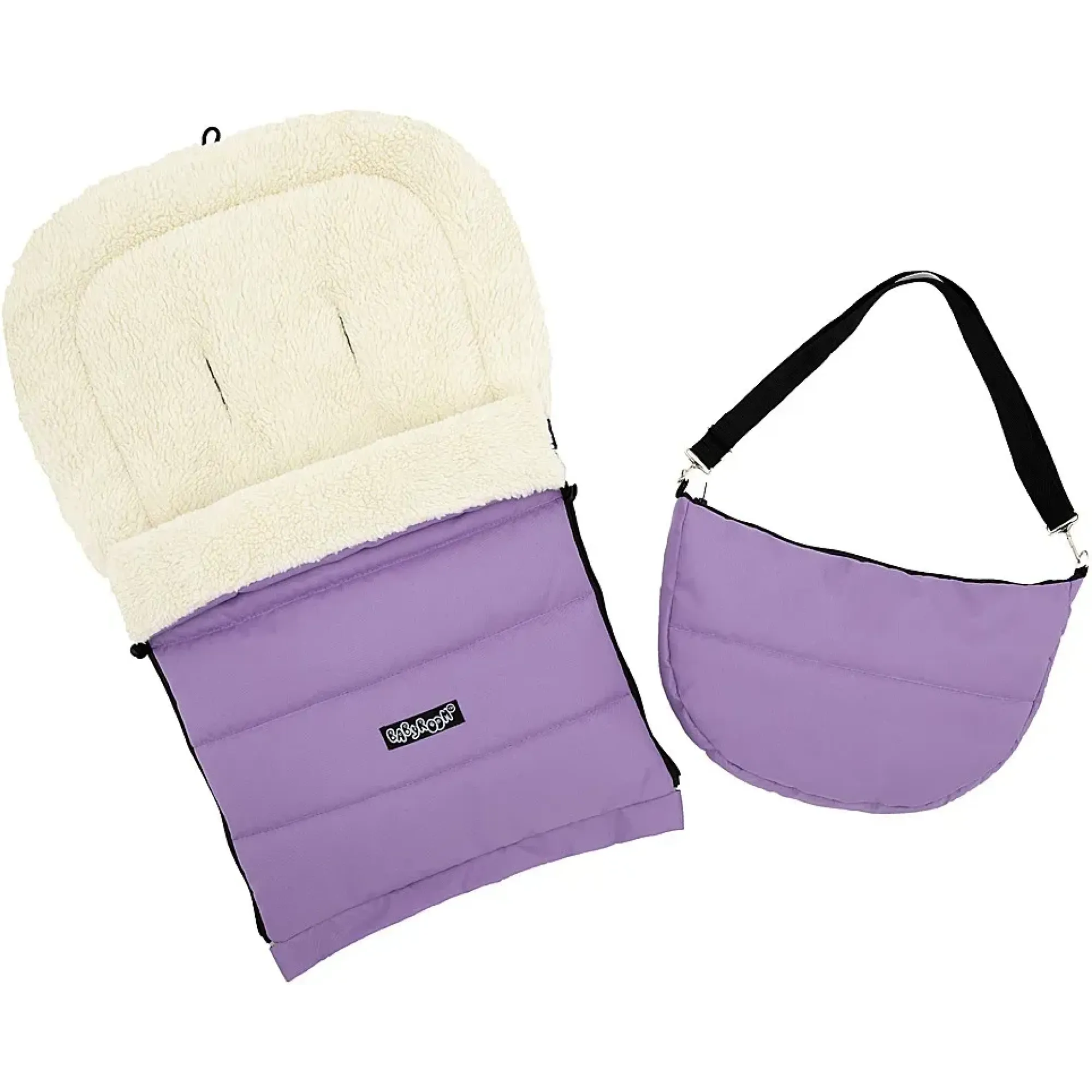 Зимовий конверт Babyroom Wool N-20 lilac бузковий