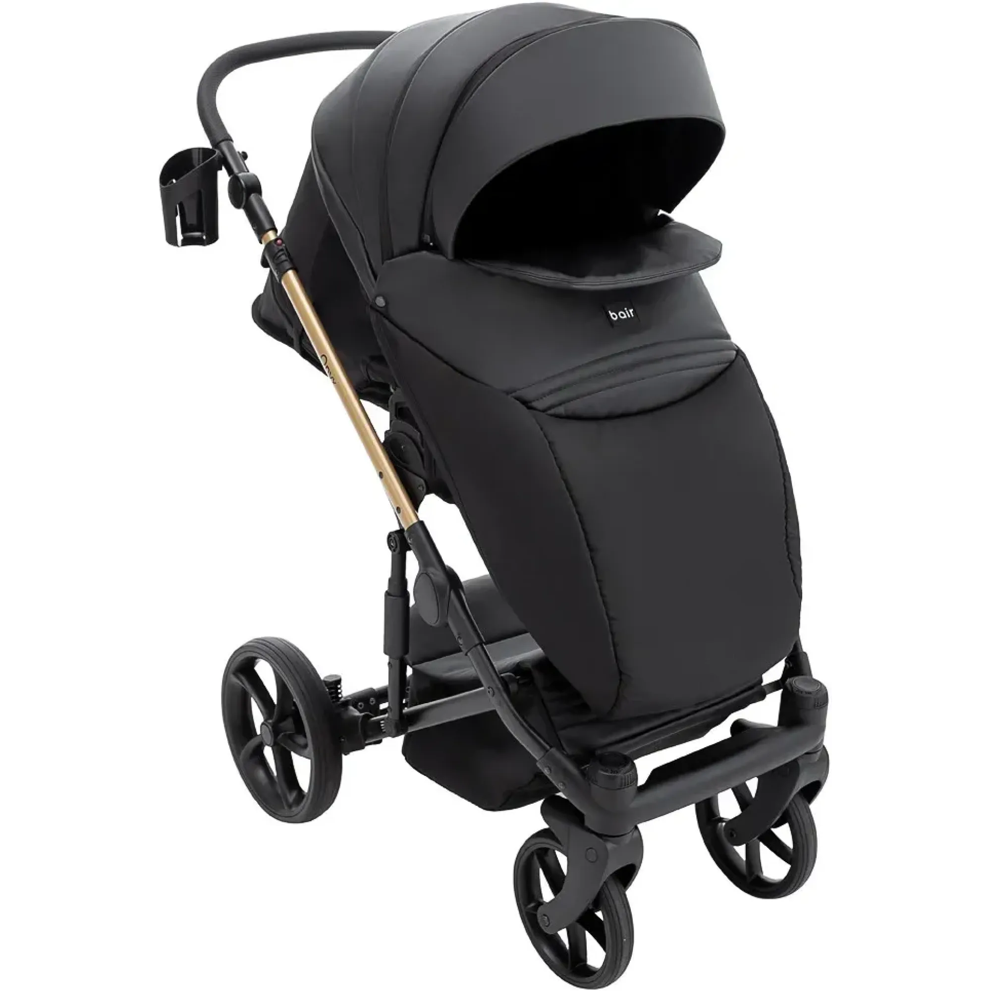 Коляска 2 в 1 Bair Onyx ECO OE-01 чорний