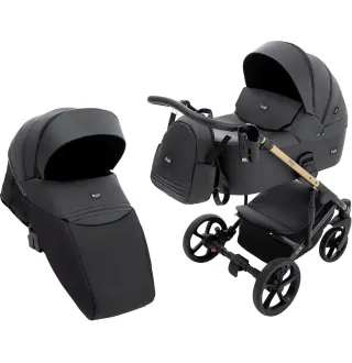 Коляска 2 в 1 Bair Onyx ECO OE-01 чорний