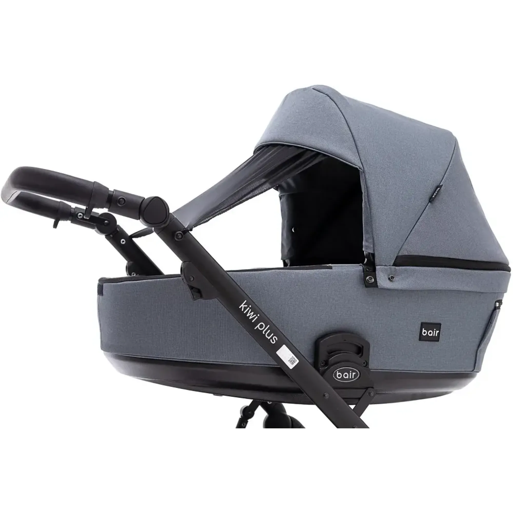 Коляска 2 в 1 Bair Kiwi Plus Soft BKP-218 сірий