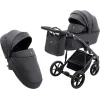 Коляска 2 в 1 Adamex Mobi Air Thermo New ECO SA-2 чорний Коляска 2 в 1 Adamex Mobi Air Thermo New ECO SA-2 чорний
