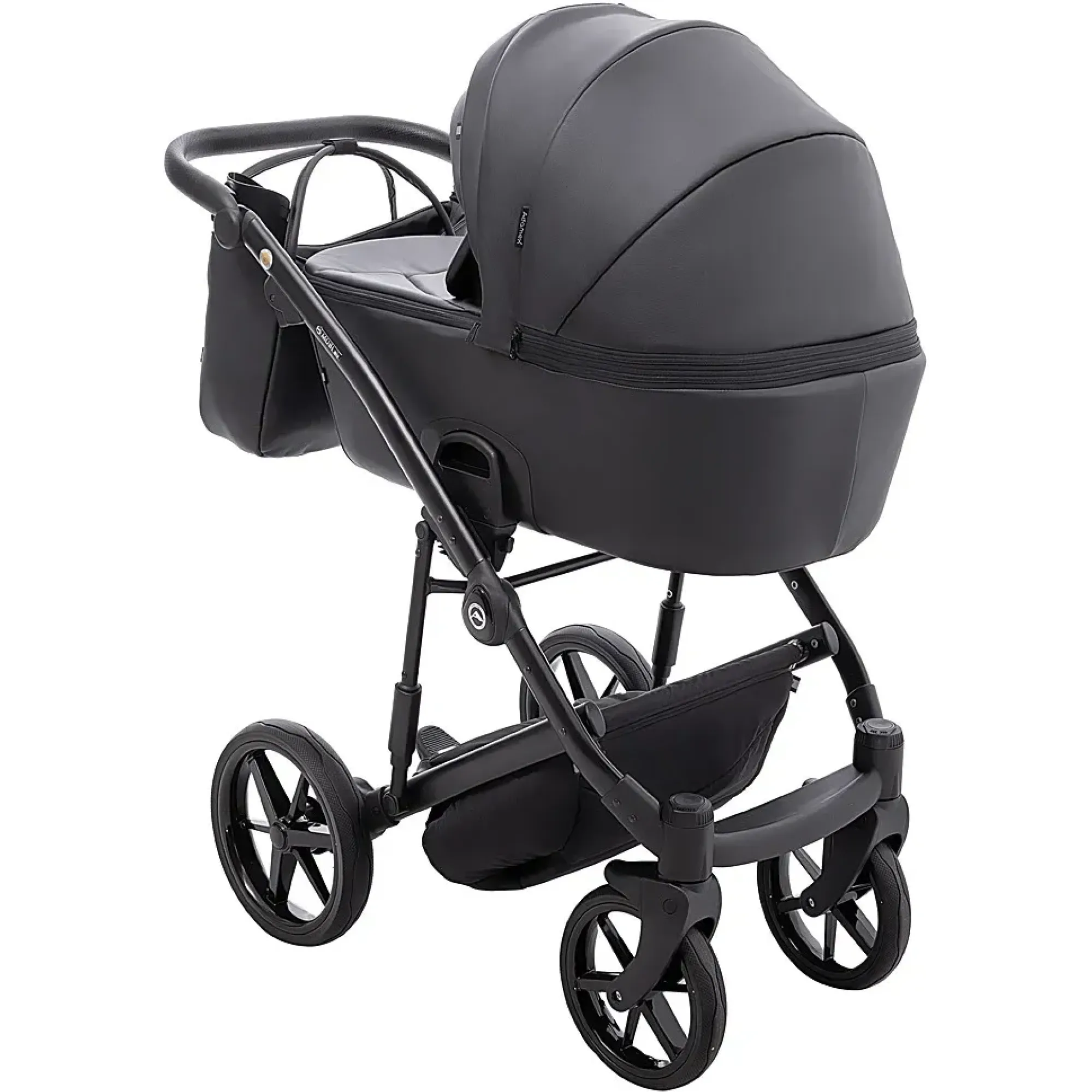 Коляска 2 в 1 Adamex Mobi Air Thermo New ECO SA-2 чорний