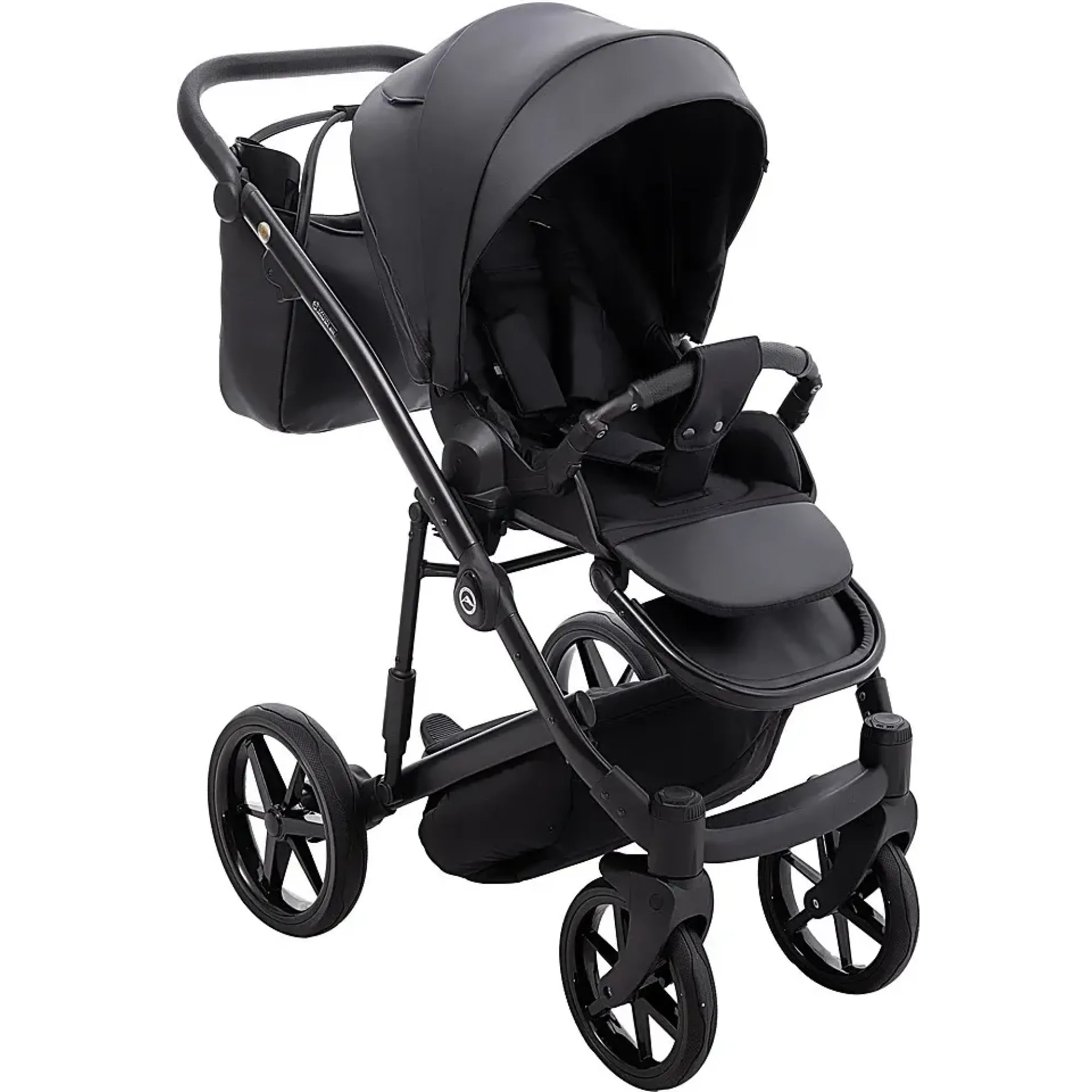 Коляска 2 в 1 Adamex Mobi Air Thermo New ECO SA-2 чорний