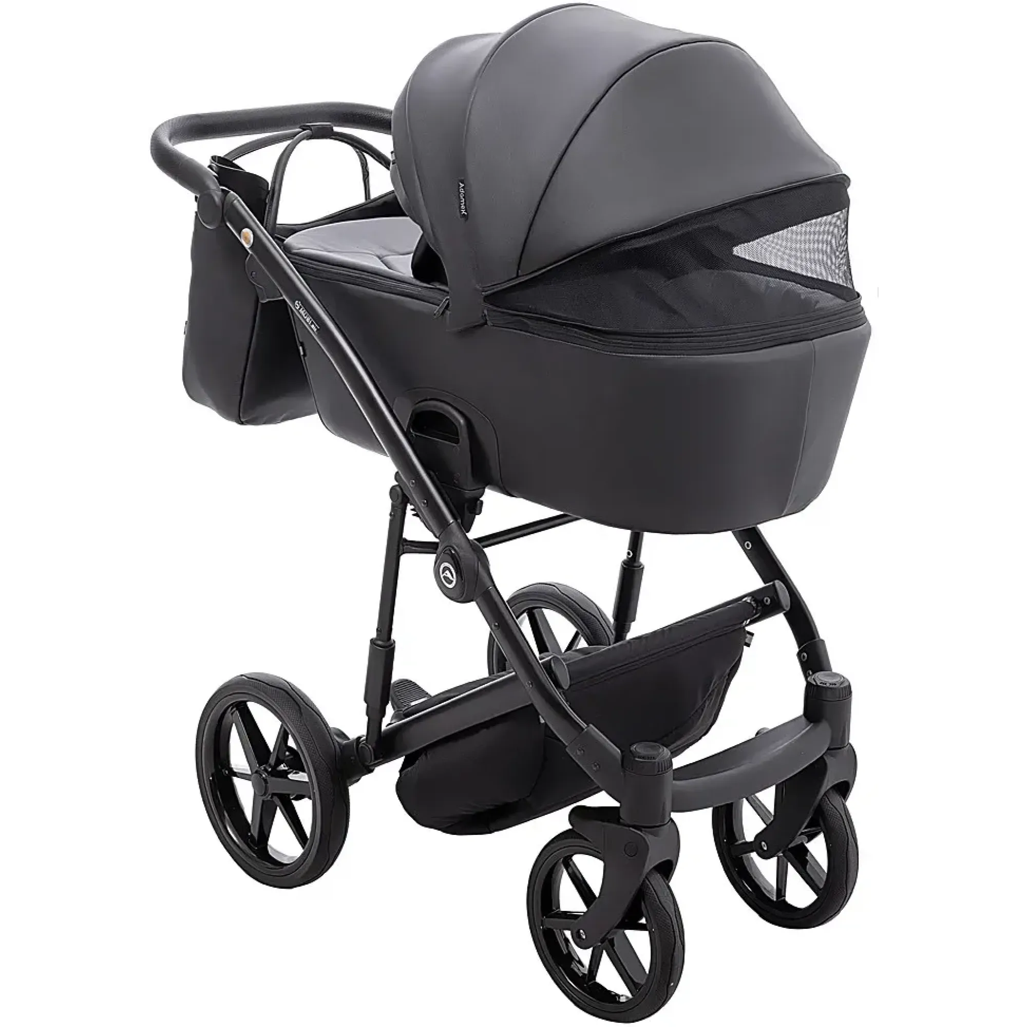 Коляска 2 в 1 Adamex Mobi Air Thermo New ECO SA-2 чорний