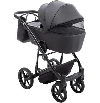 Коляска 2 в 1 Adamex Mobi Air Thermo New ECO SA-2 чорний