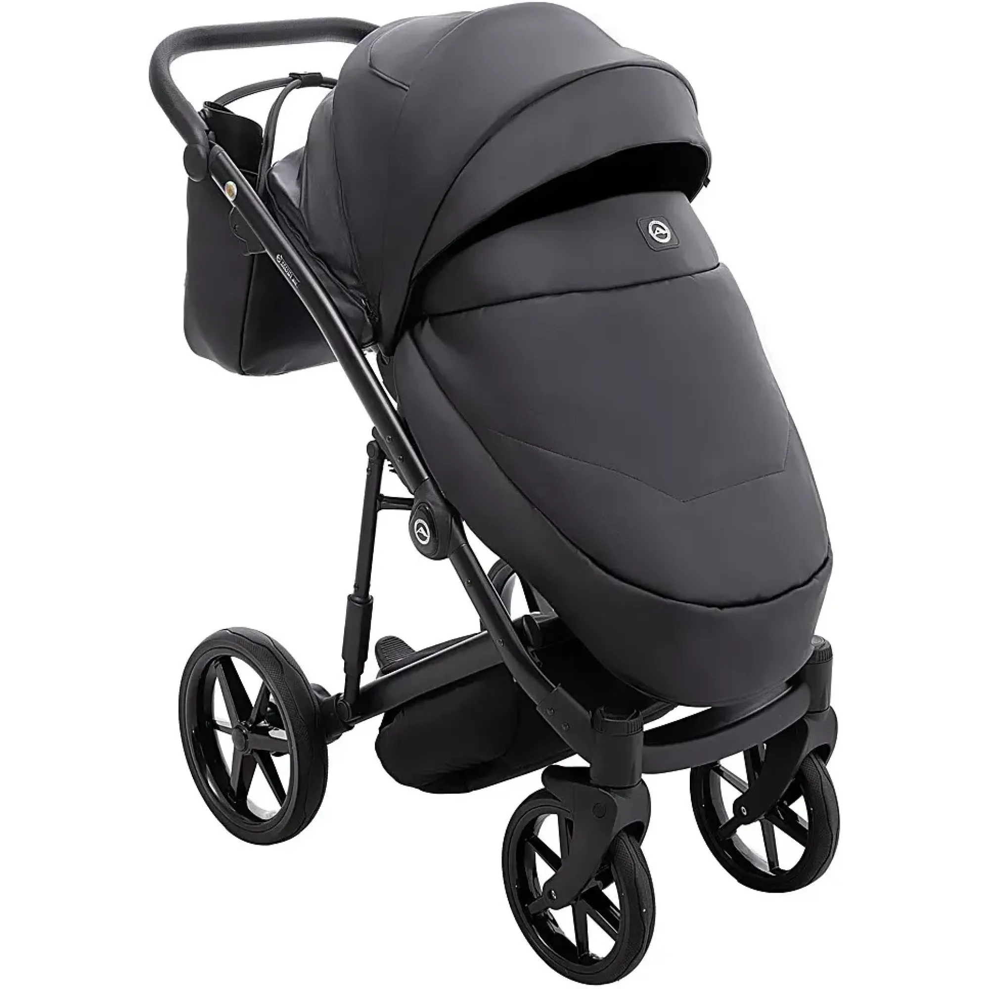Коляска 2 в 1 Adamex Mobi Air Thermo New ECO SA-2 чорний