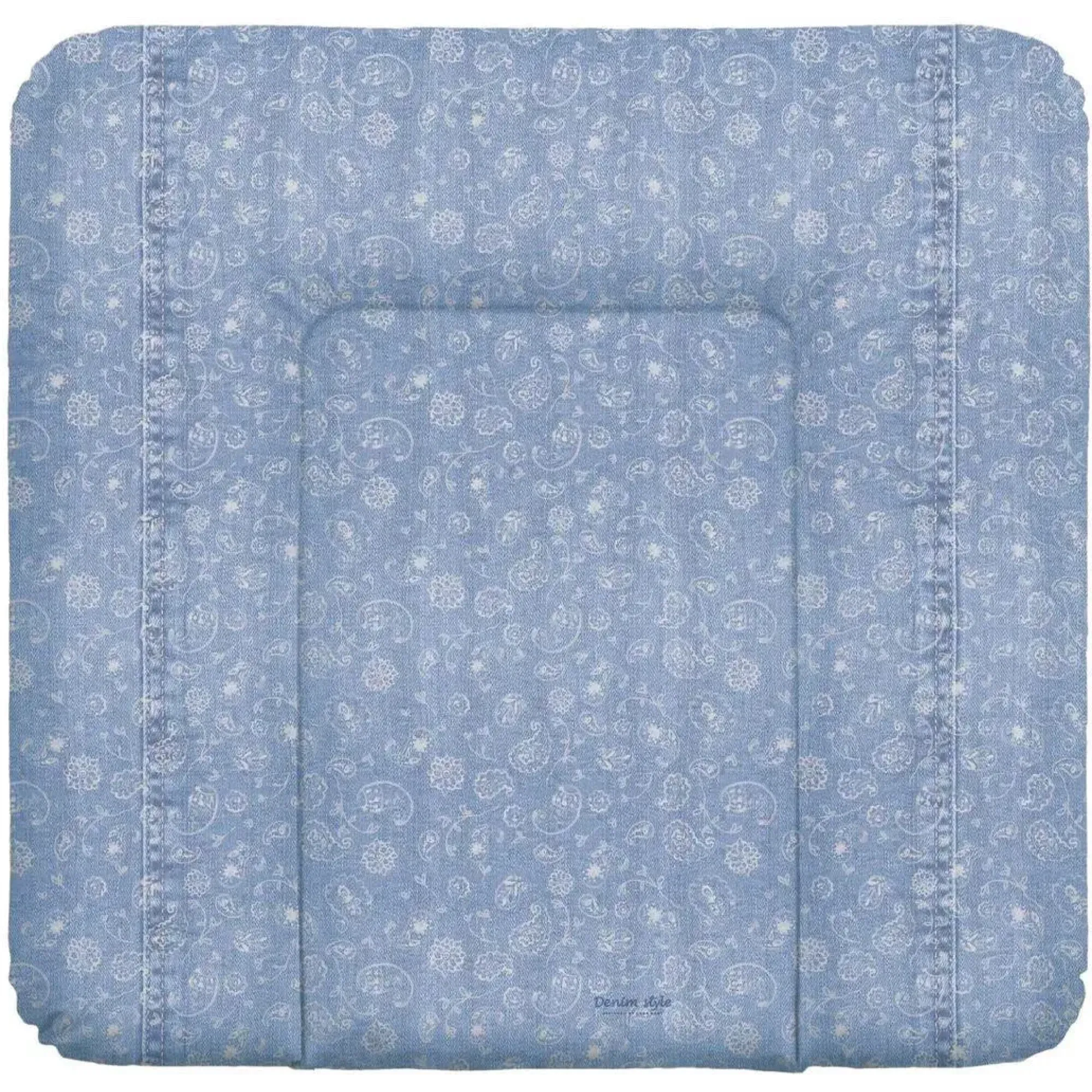 Повивальний матрац мʼякий Ceba Baby Soft medium changing mat (75x72 cm) W-144-119-592 denim style boho blue