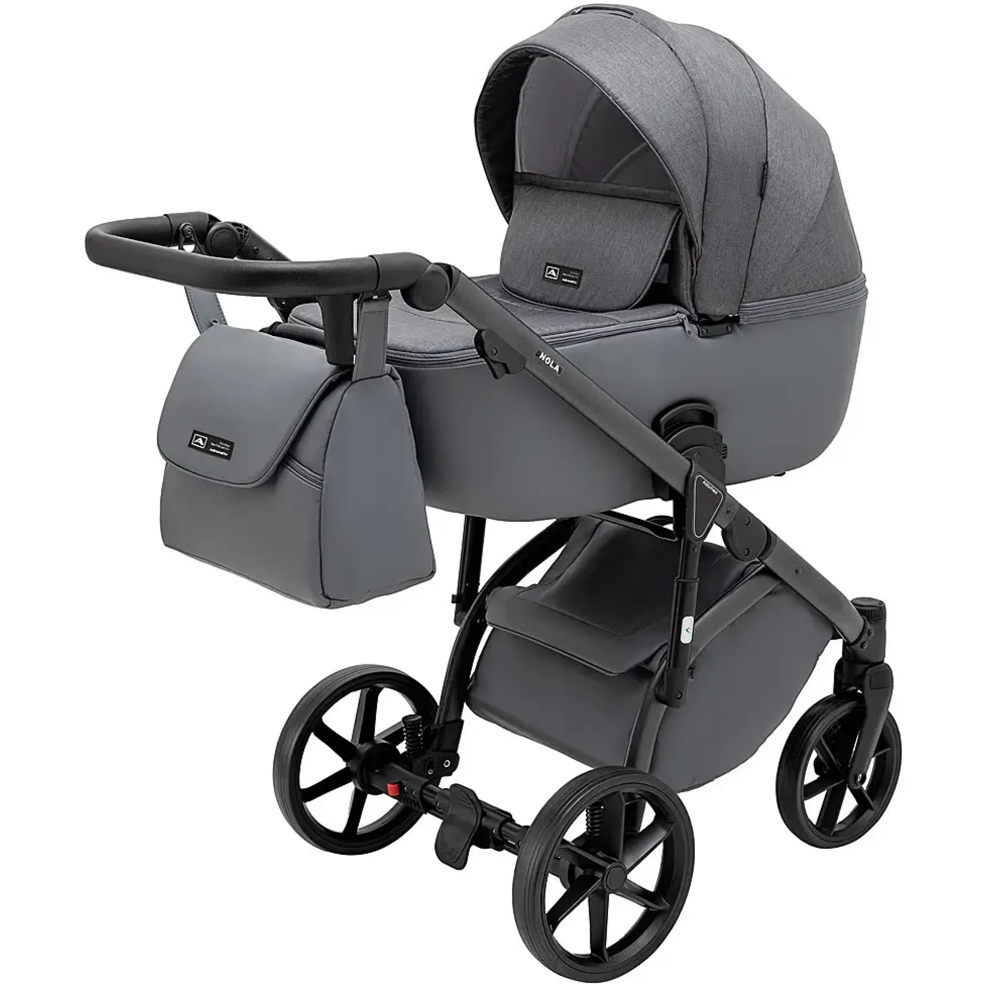 Коляска 2 в 1 Adamex Nola Natura 10 stone