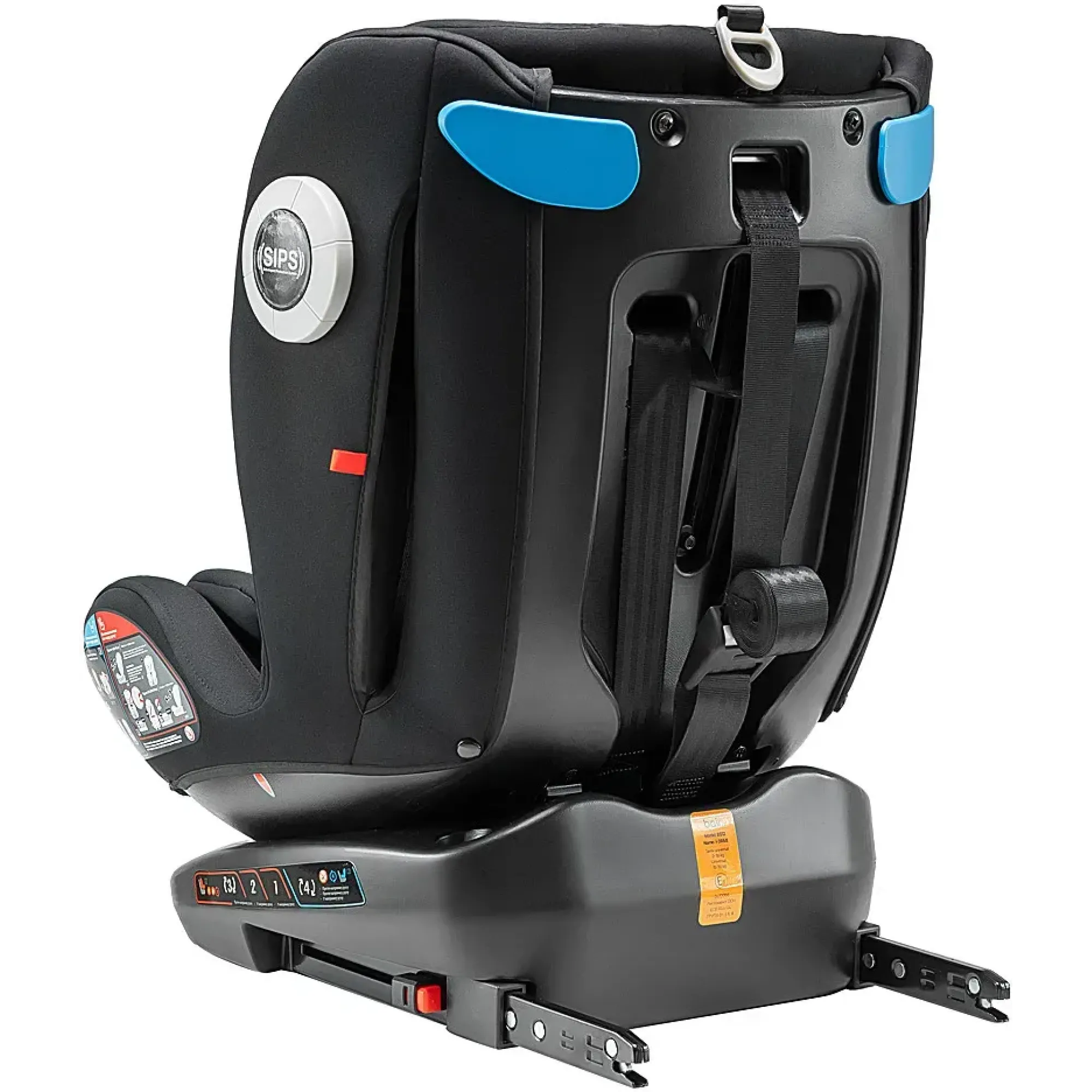 Автокрісло Bair i-Drive 360 Iso-fix TB-01 total black