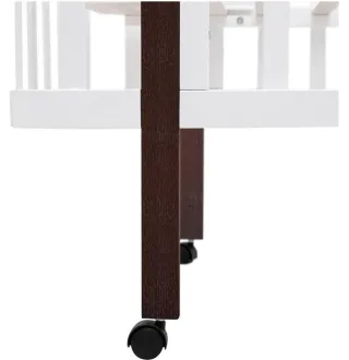 Ліжко Babyroom Місяць LU-1 білий / венге