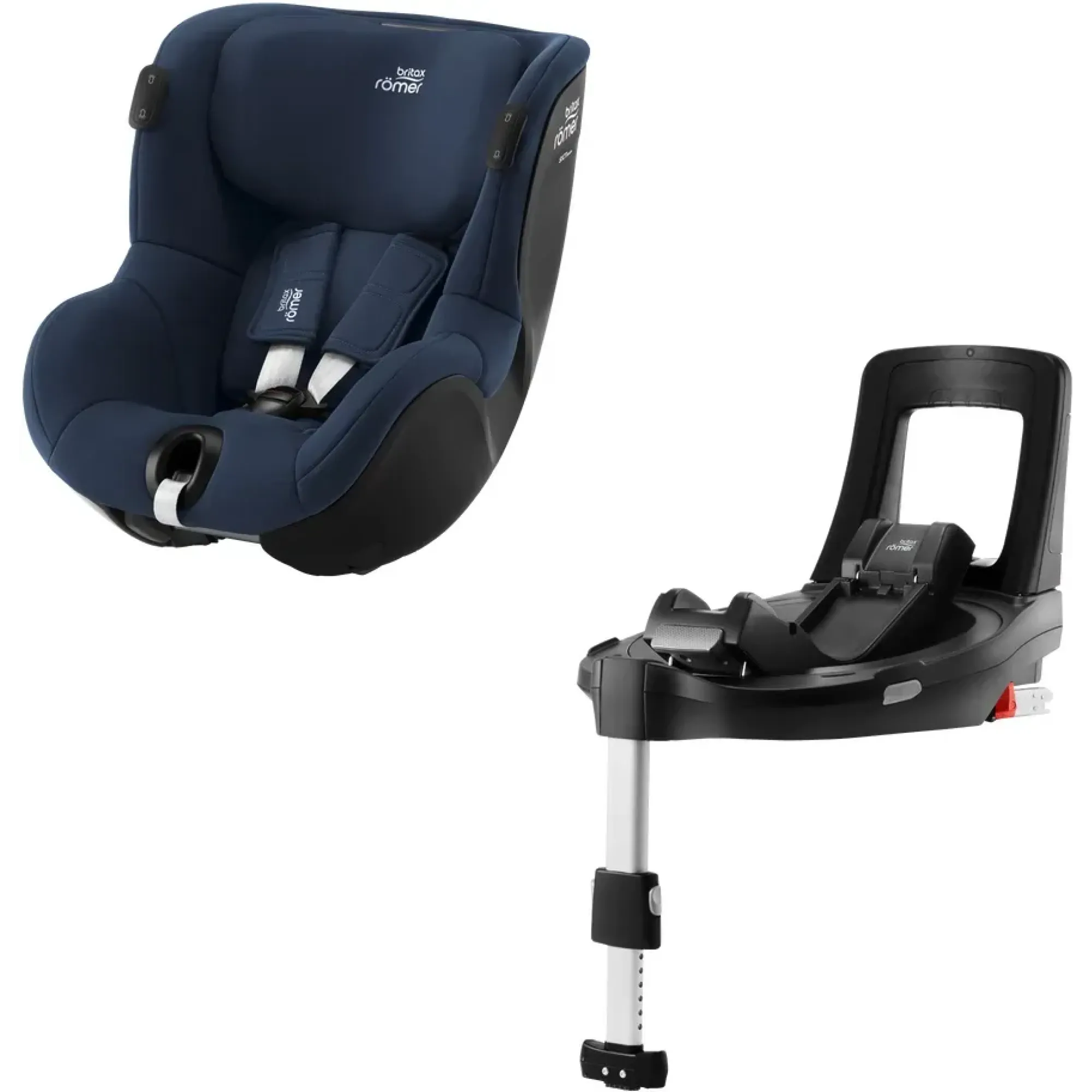 Автокрісло Britax-Romer Dualfix iSense Indigo Blue з платформою Flex Base iSense