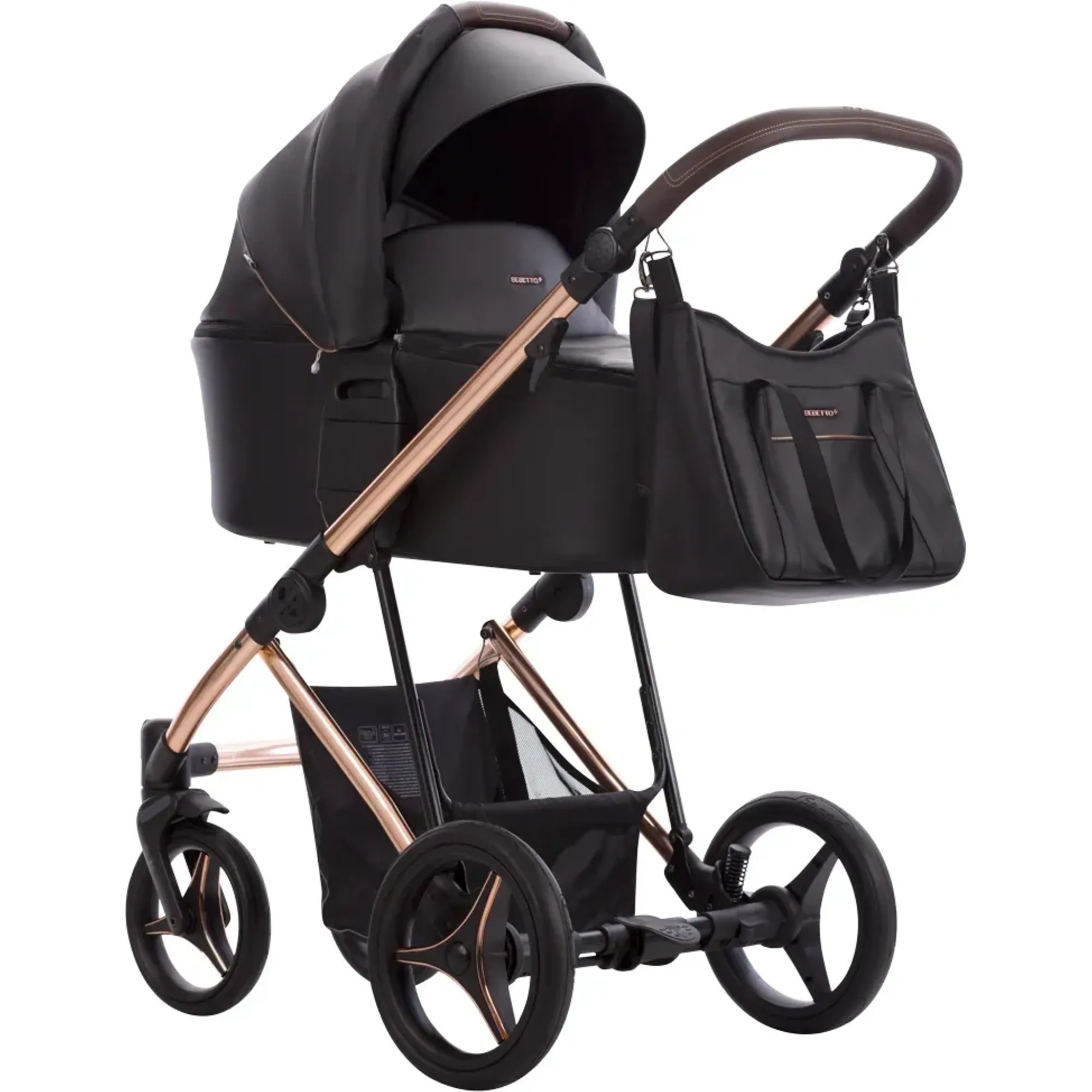 Коляска 2в1 Bebetto Flavio Premium Stela 02