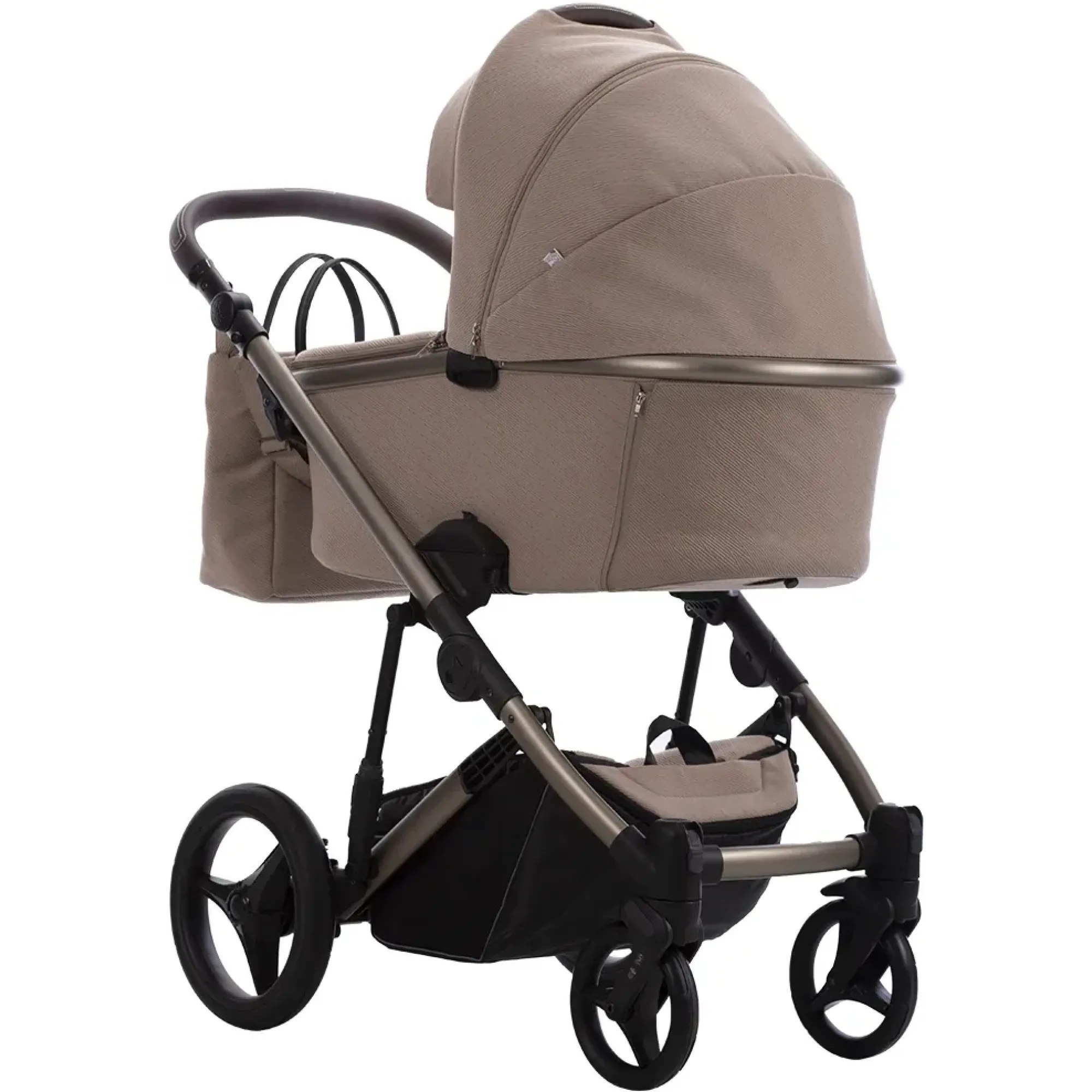Коляска 2в1 Bebetto Loren Premium Class Sand 02