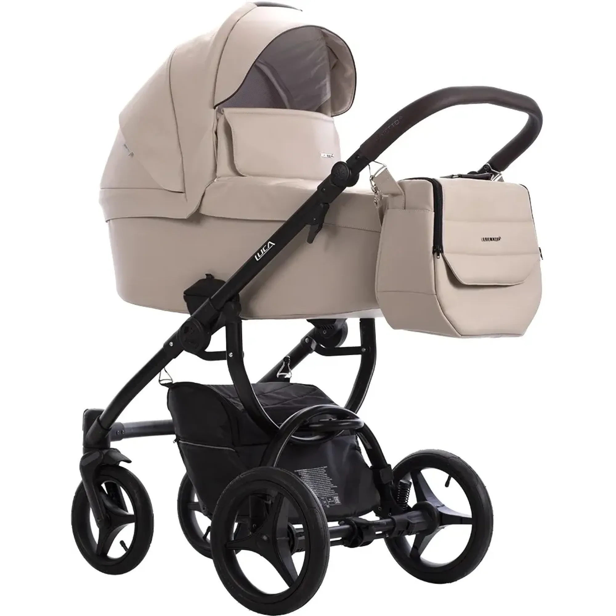 Коляска 2в1 Bebetto Luca Pro 30 Екрю