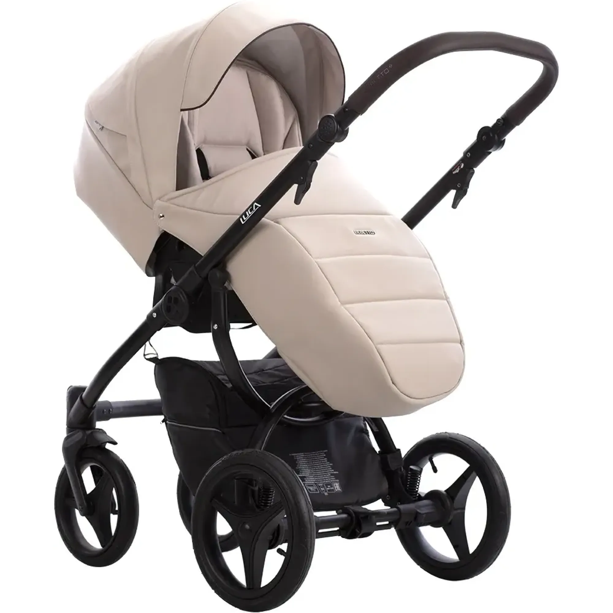 Коляска 2в1 Bebetto Luca Pro 30 Екрю