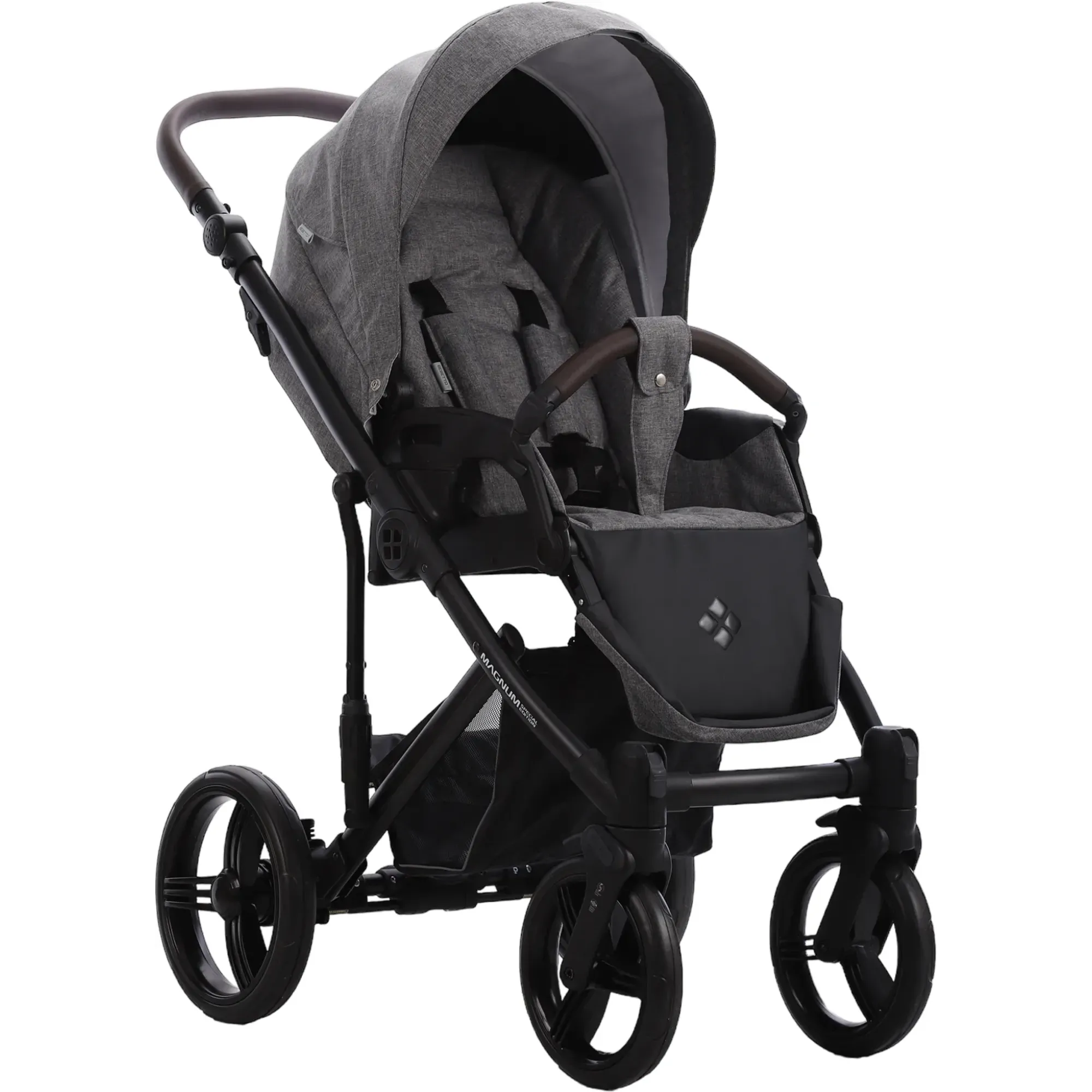 Коляска 2в1 Bebetto Magnum Light SE 03 Сірий льон