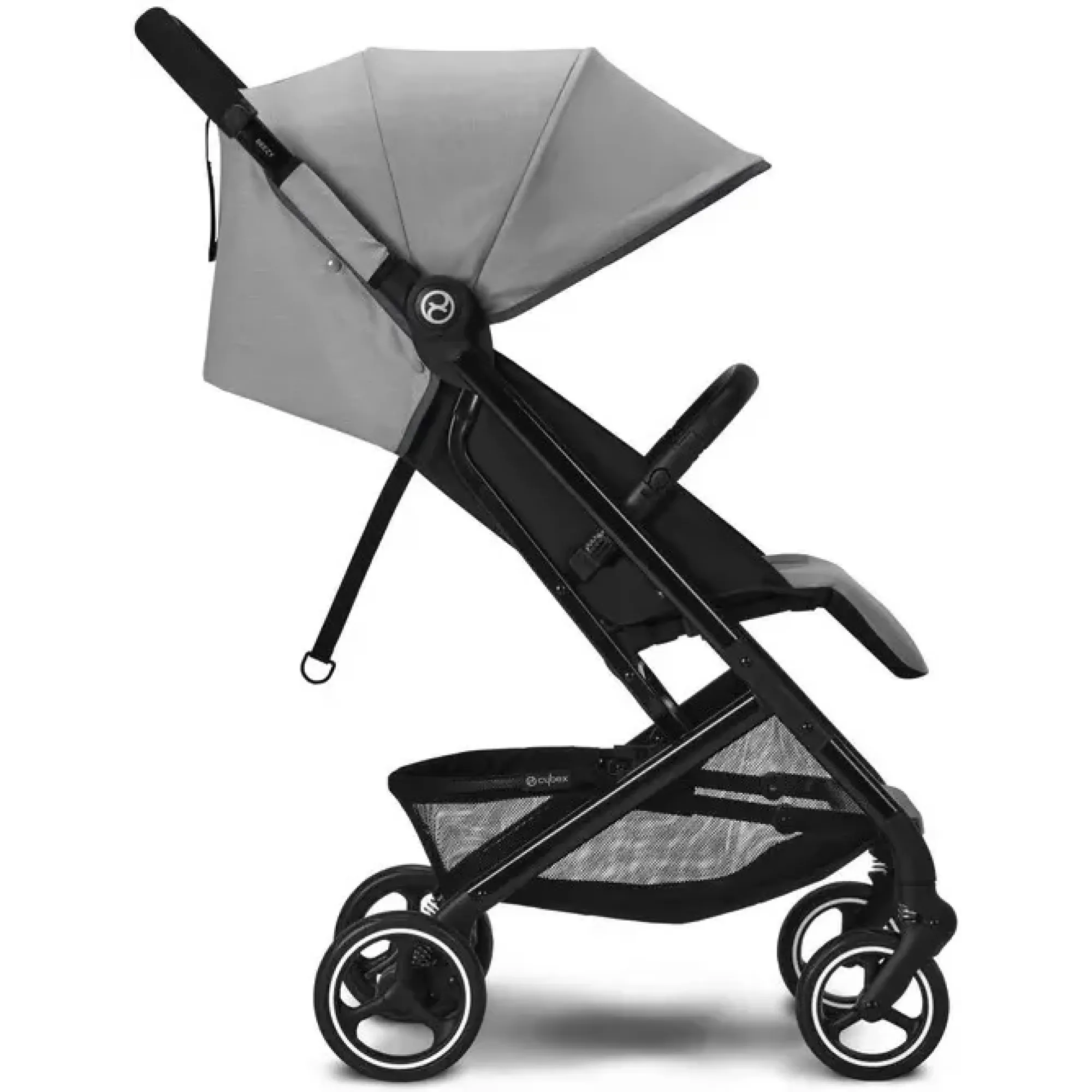 Прогулянкова коляска Cybex Beezy Lava Grey (з бампером)