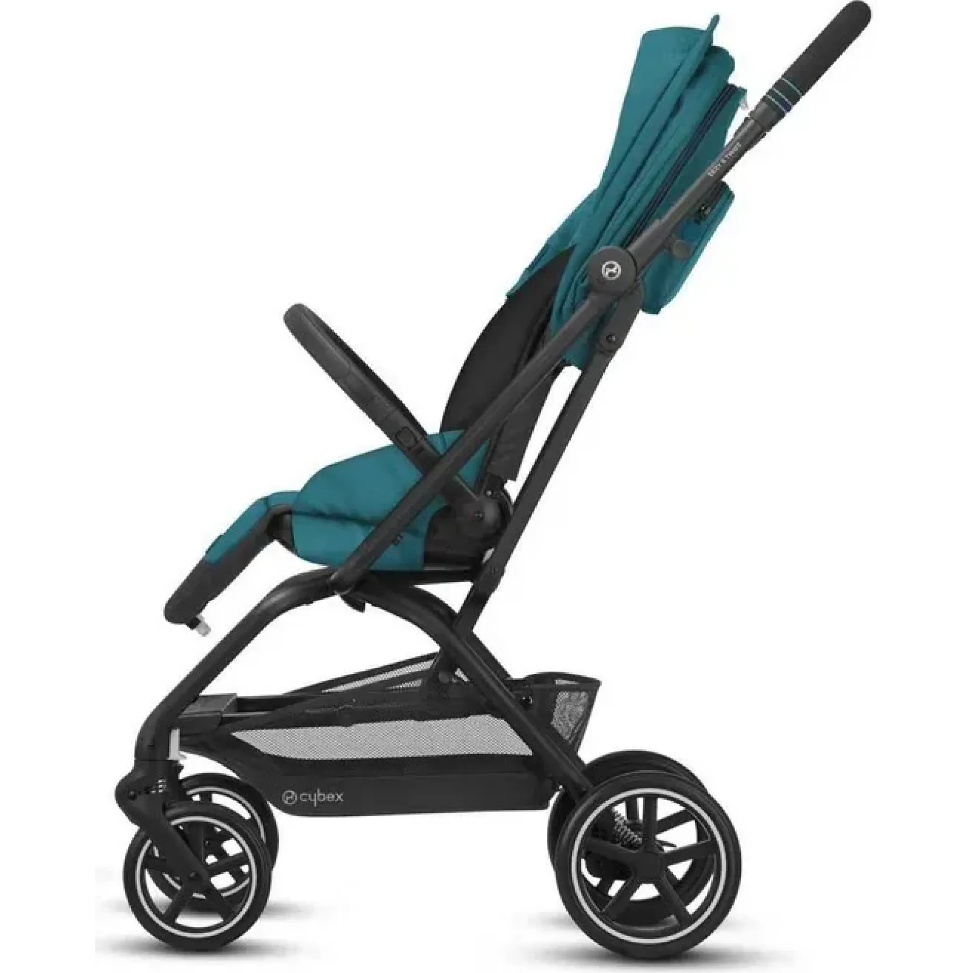 Прогулянкова коляска Cybex Eezy S Twist+ 2 SLV Nature Green (з бампером)
