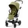 Прогулянкова коляска Cybex Eezy S Twist+ 2 SLV Nature Green (з бампером)