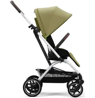 Прогулянкова коляска Cybex Eezy S Twist+ 2 SLV Nature Green (з бампером)