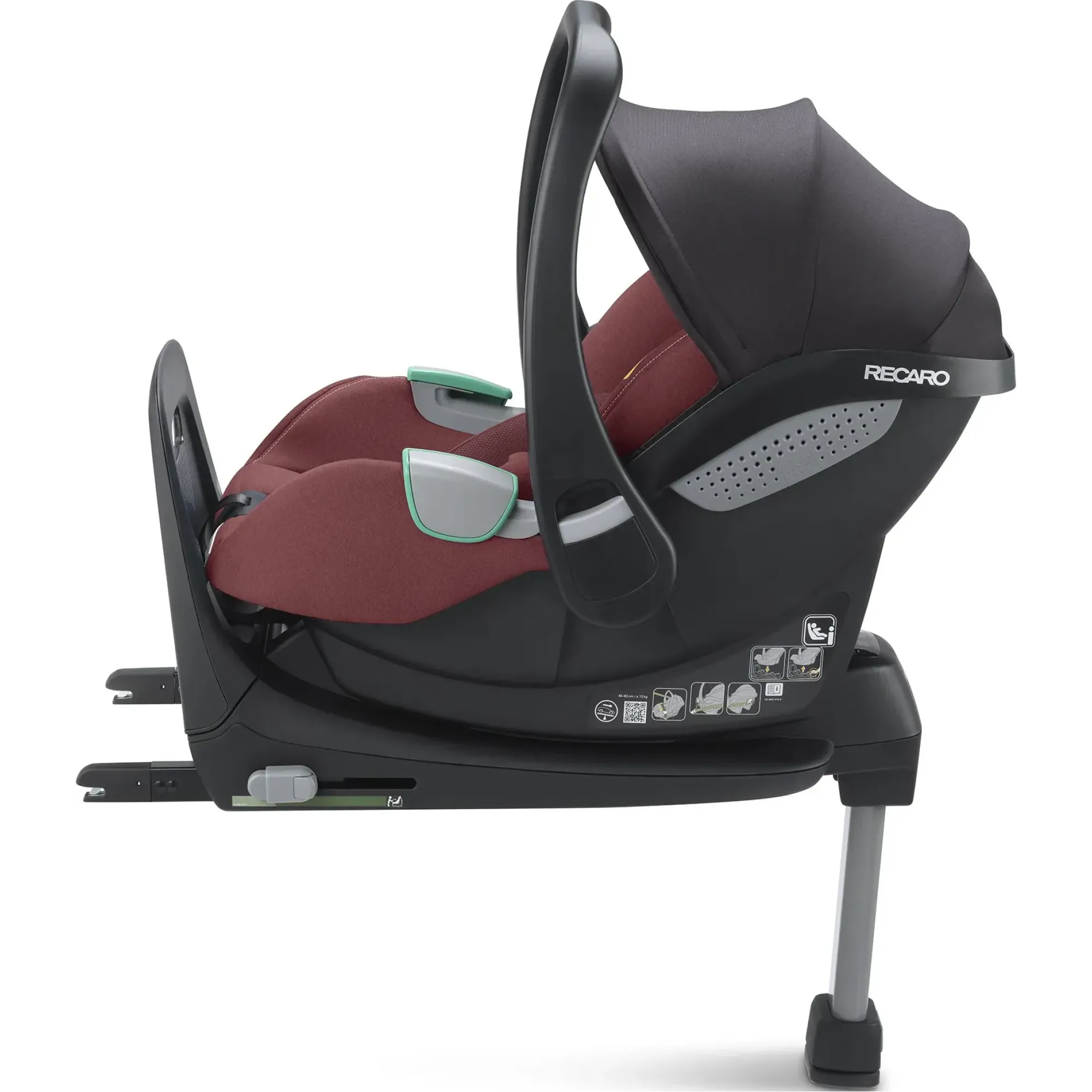 Автокресло Recaro Avan Iron Red