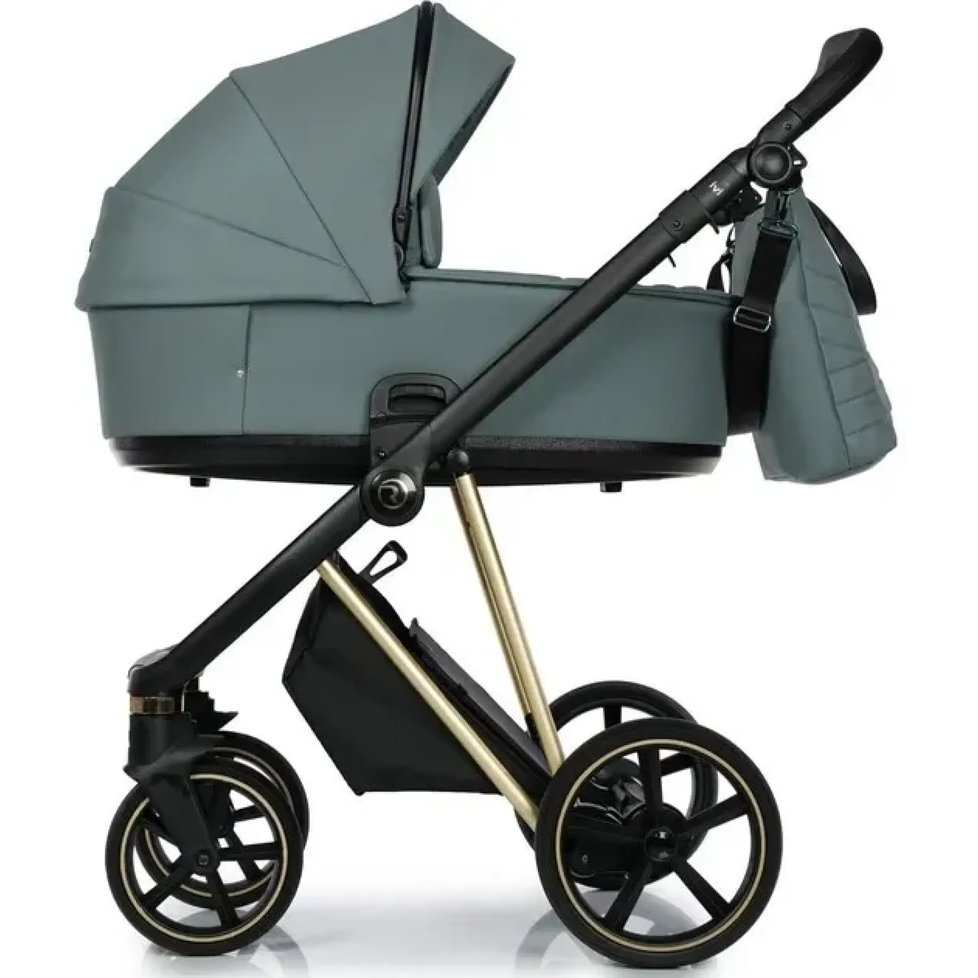 Коляска 2в1 Roan Ivi 2.0 Pine Green Gold