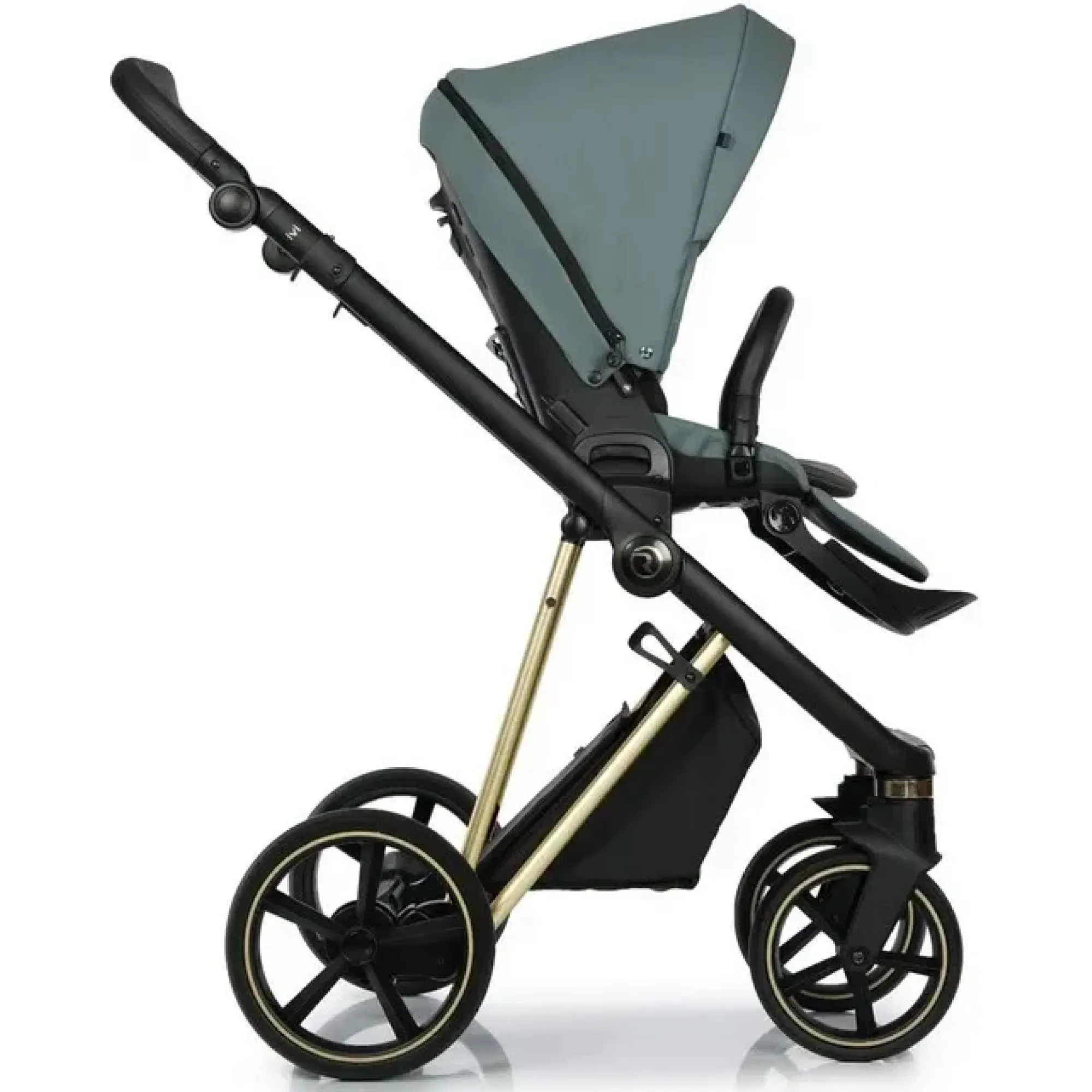 Коляска 2в1 Roan Ivi 2.0 Pine Green Gold