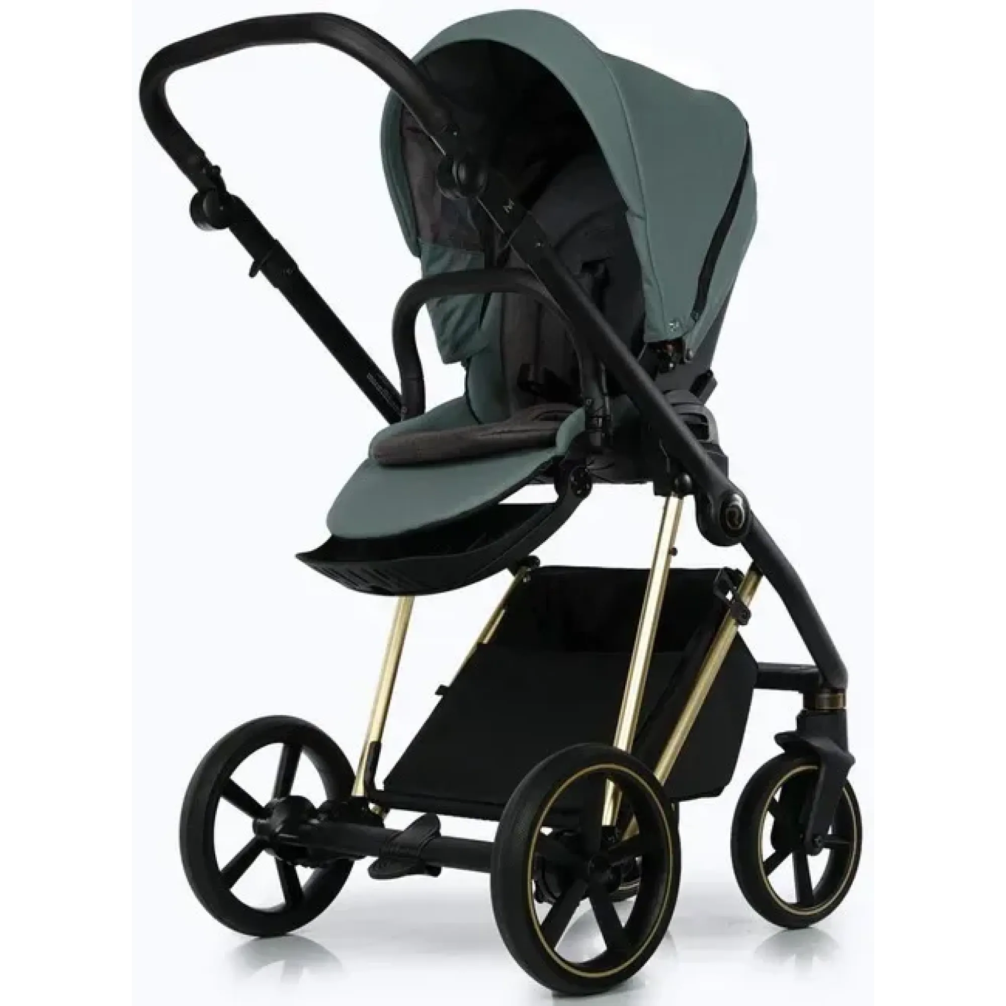 Коляска 2в1 Roan Ivi 2.0 Pine Green Gold