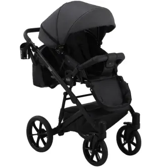 Коляска 2в1 Bair Kiwi Soft BKS-00/22 Чорний / Світло-сірий