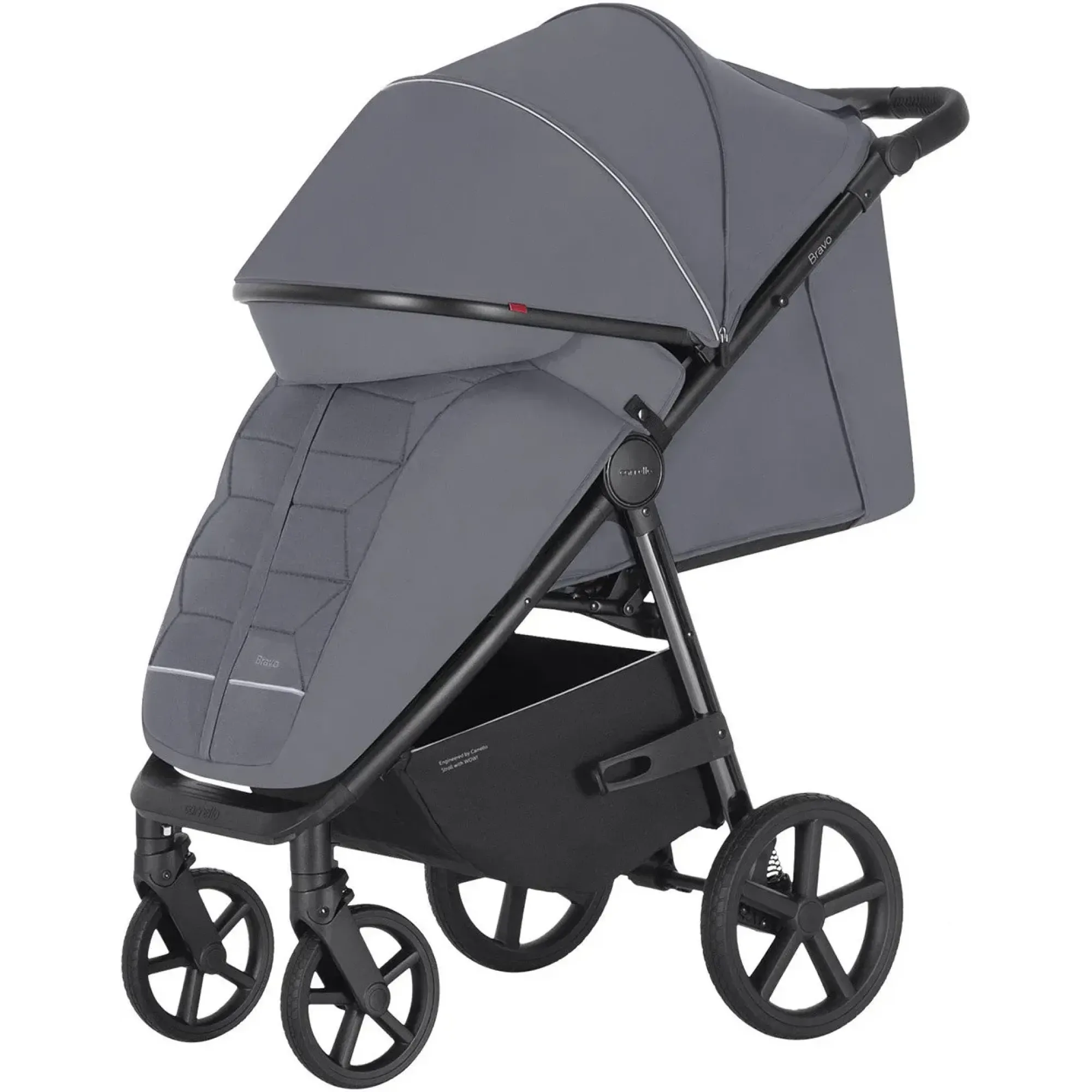 Прогулянкова коляска Carrello Bravo Plus 2024 CRL-5515 Storm Grey