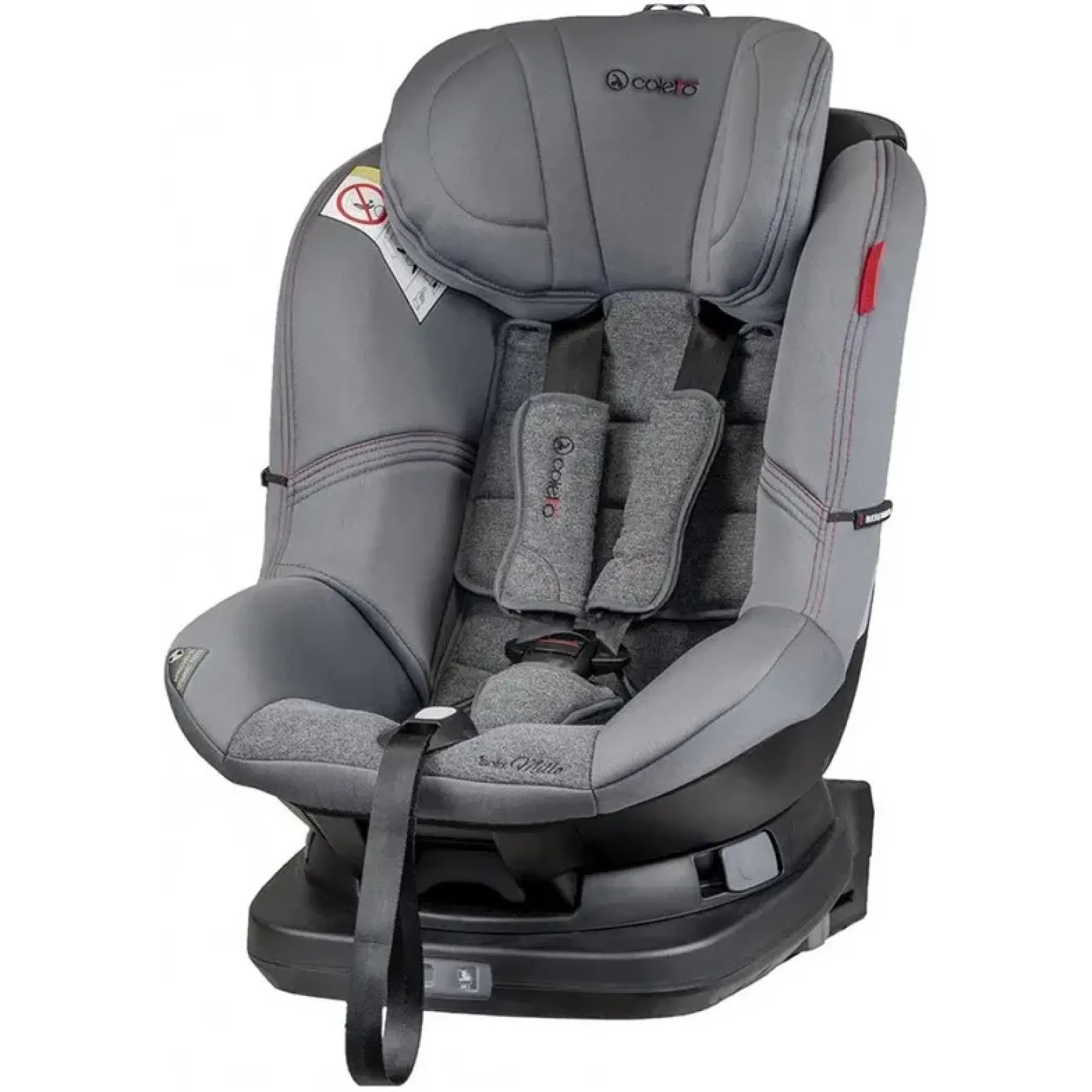 Автокрісло Coletto Millo Isofix 10 Grey (сіре)