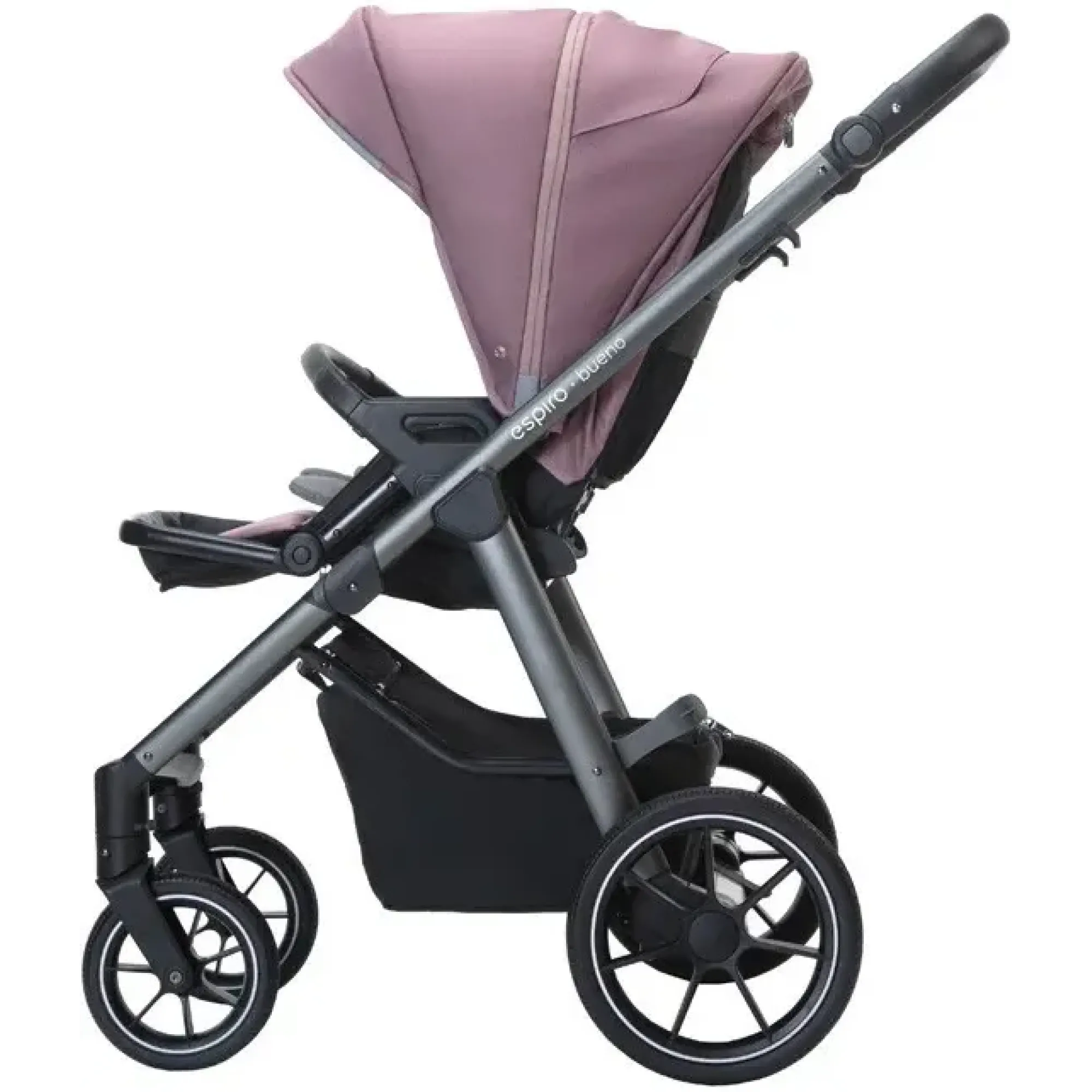 Коляска 2в1 Espiro Bueno 2022 307 Gray Feather