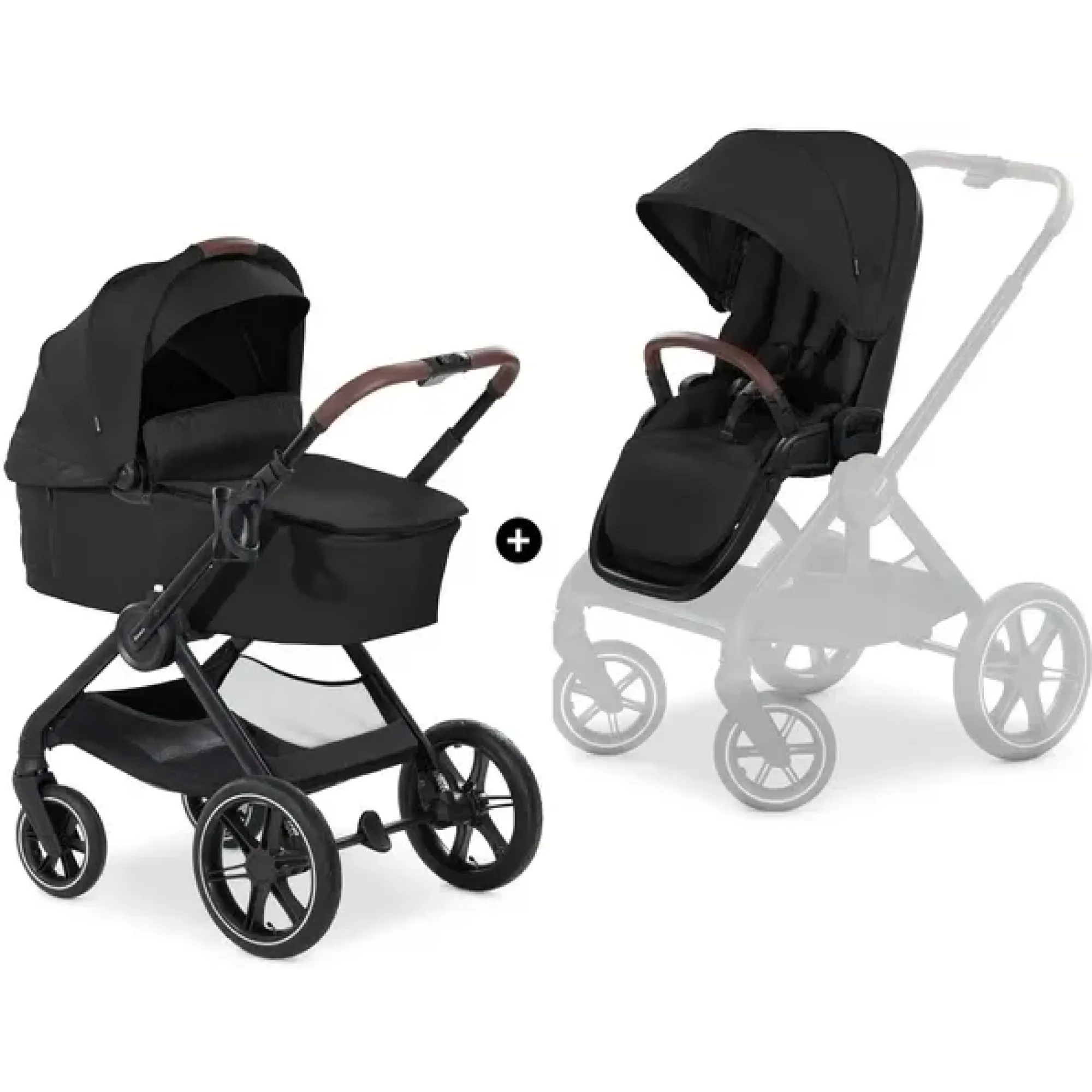 Коляска універсальна Hauck Walk N Care Air Black