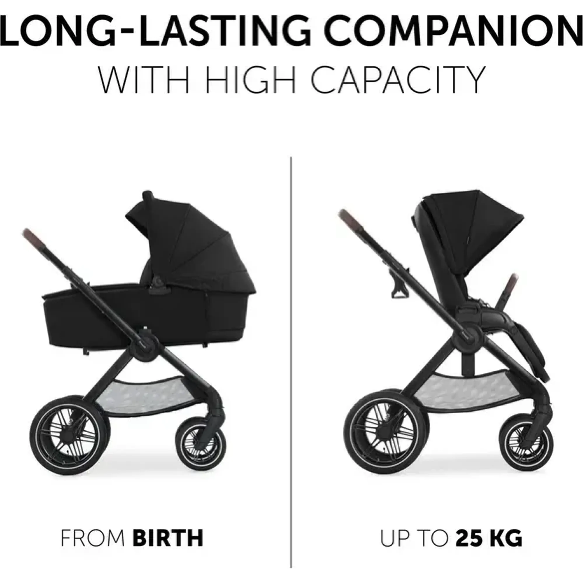 Коляска універсальна Hauck Walk N Care Air Black