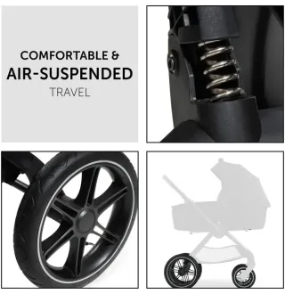 Коляска універсальна Hauck Walk N Care Air Black
