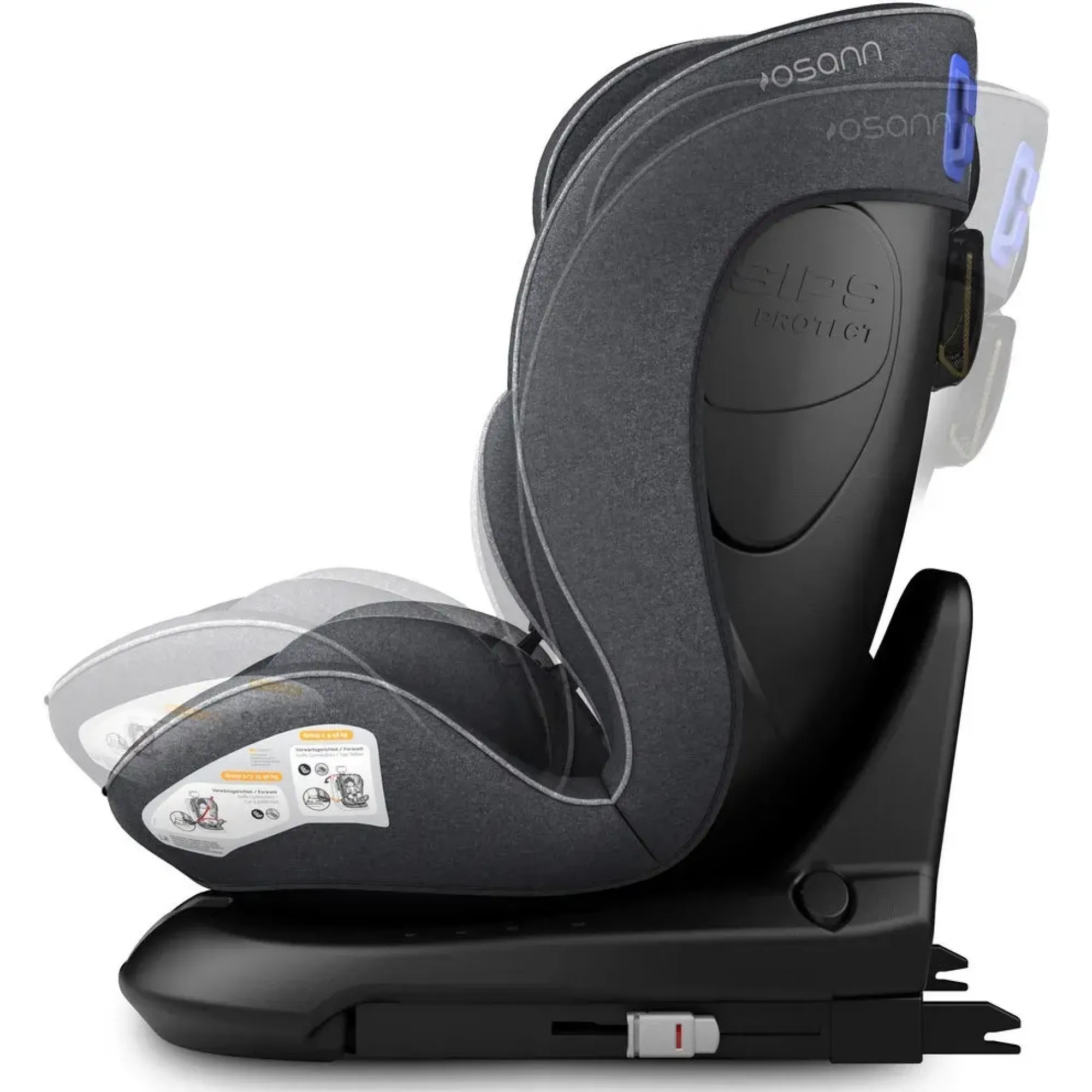 Автокресло Osann Neo360 Universe Grey с системой Isofix
